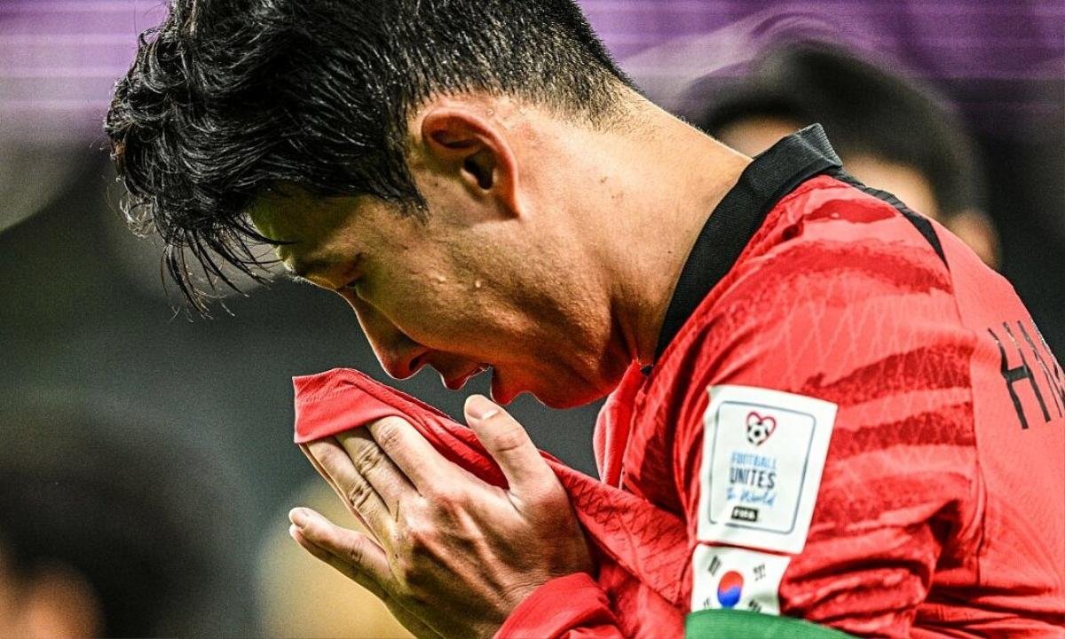 Ngôi sao Son Heung-min khóc ở ba kỳ World Cup liên tiếp, ai xem cũng buồn Ảnh 1