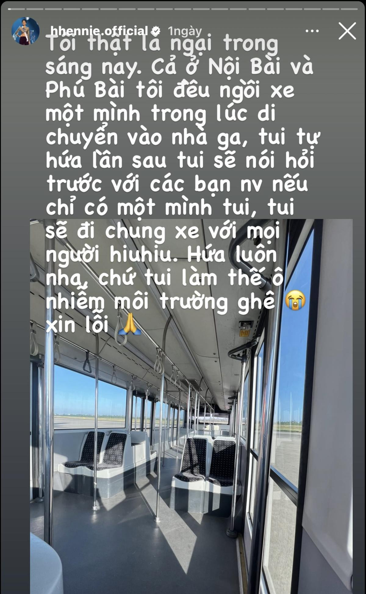 Được mọi người ưu ái nhưng H'Hen Niê lại cảm thấy áy náy với hành động này Ảnh 1