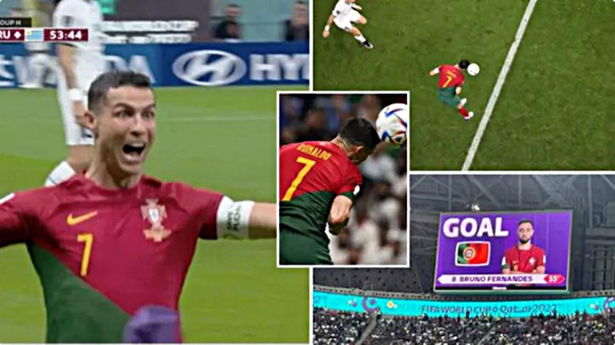 Tranh cãi vụ tóc chạm bóng nhưng bị tước bàn thắng: Ronaldo nói không nhận vơ, FIFA sai? Ảnh 1