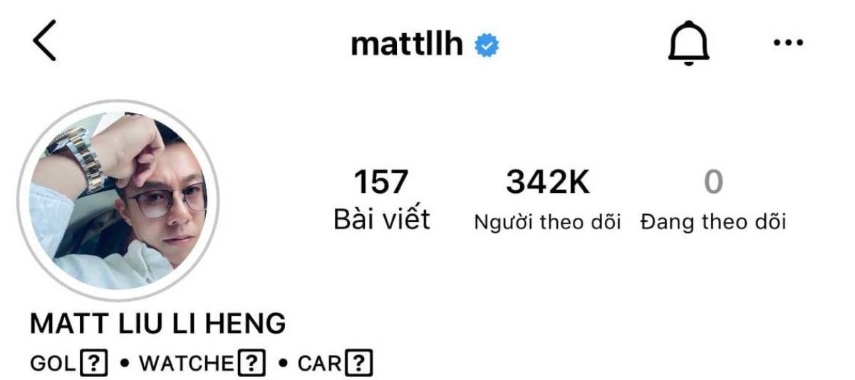 Matt Liu chính thức bỏ theo dõi Hương Giang trên Instagram, ẩn ý đã có 'người mới' tuyệt vời hơn Ảnh 2