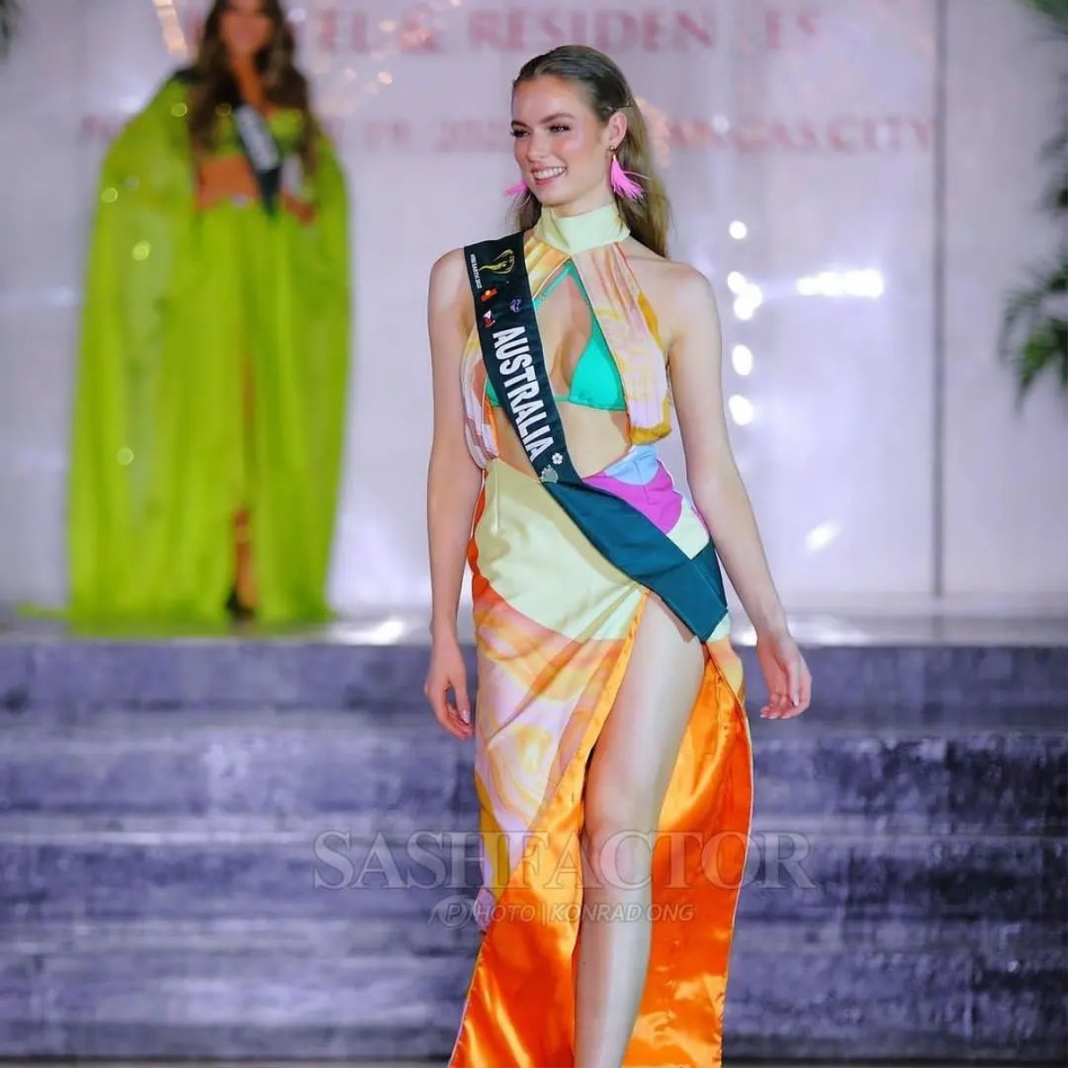 'Bản sao Taylor Swift' đăng quang Á hậu 1 Miss Earth 2022: Thần thái ngút ngàn không thua bản gốc Ảnh 8