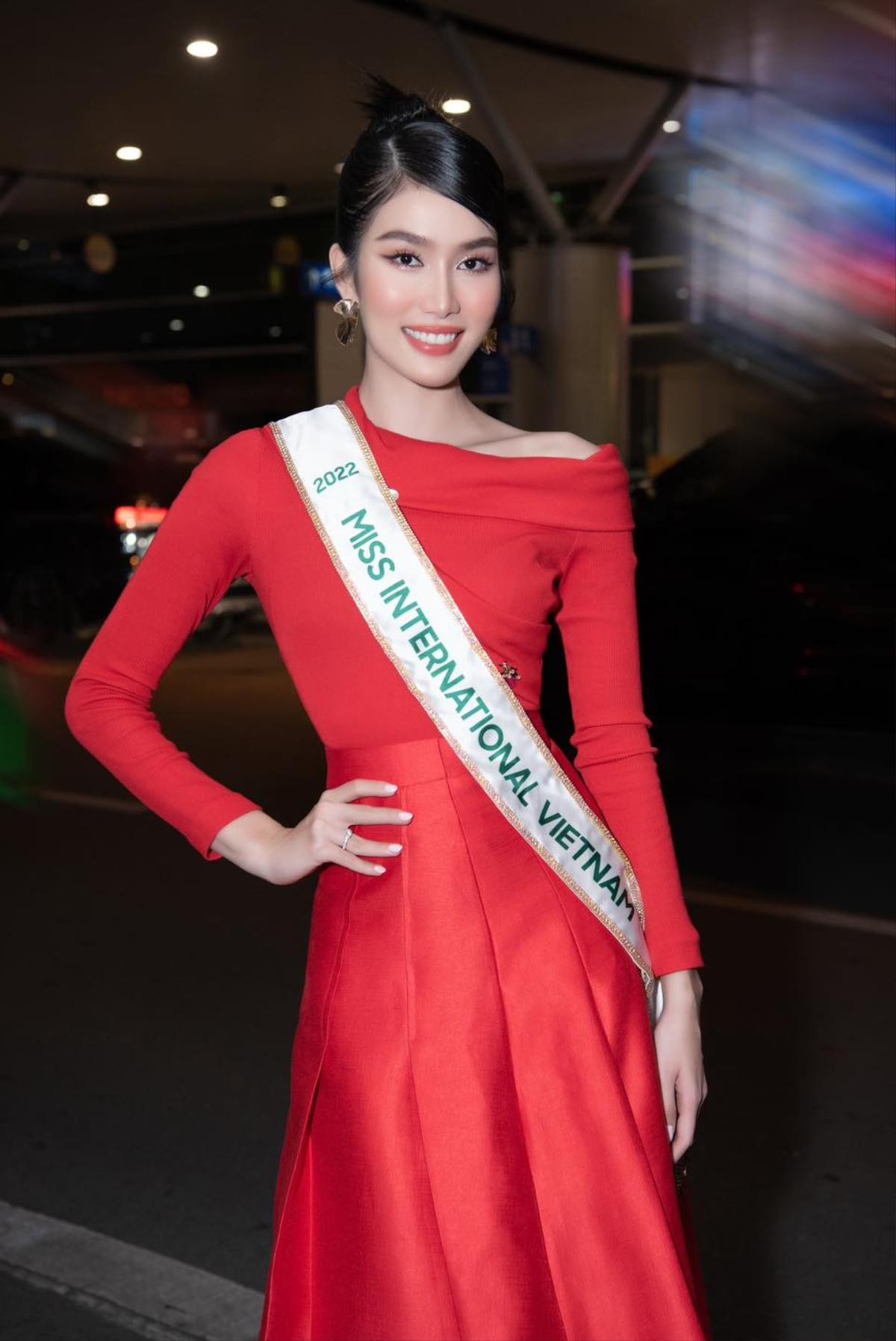 Phương Anh ở chung phòng với đại diện Nhật Bản tại Miss International: Cơ hội để rèn tiếng Nhật Ảnh 1