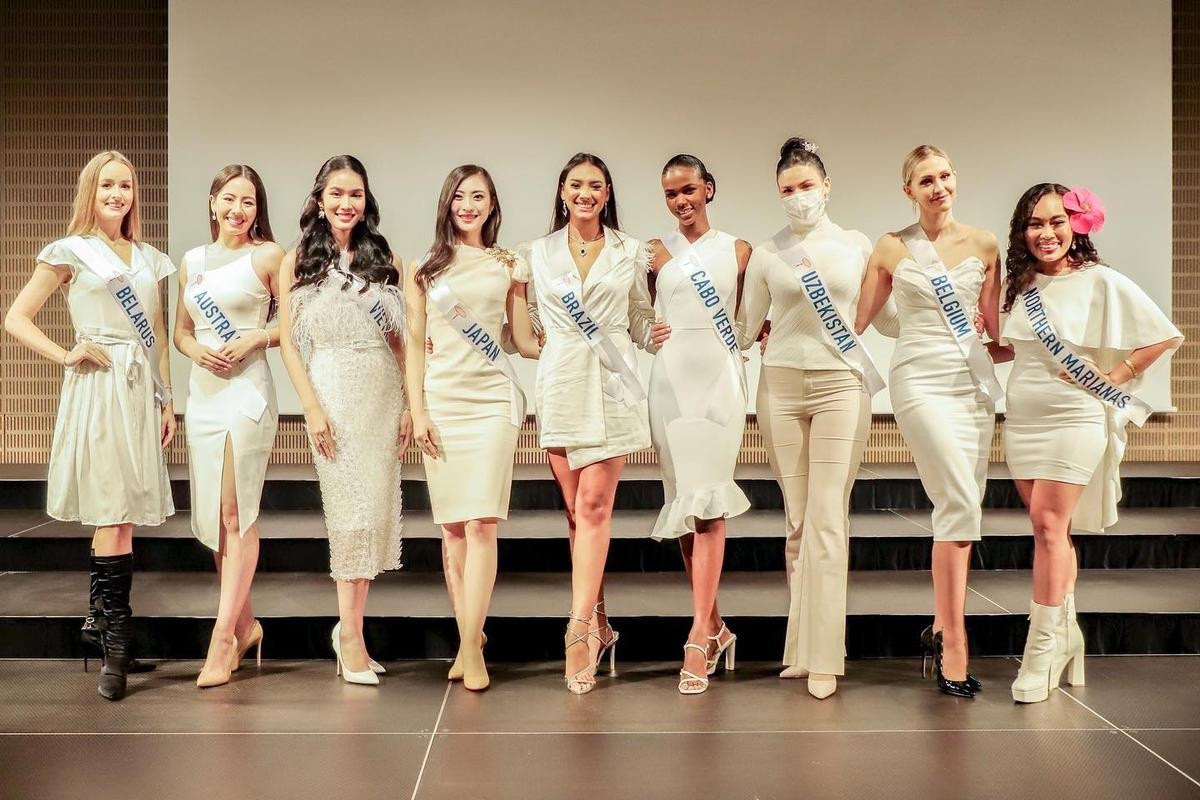 Á hậu Phương Anh đã nhận sash, hào quang rọi thẳng vào người 'lấn át' đội hình Miss International Ảnh 1