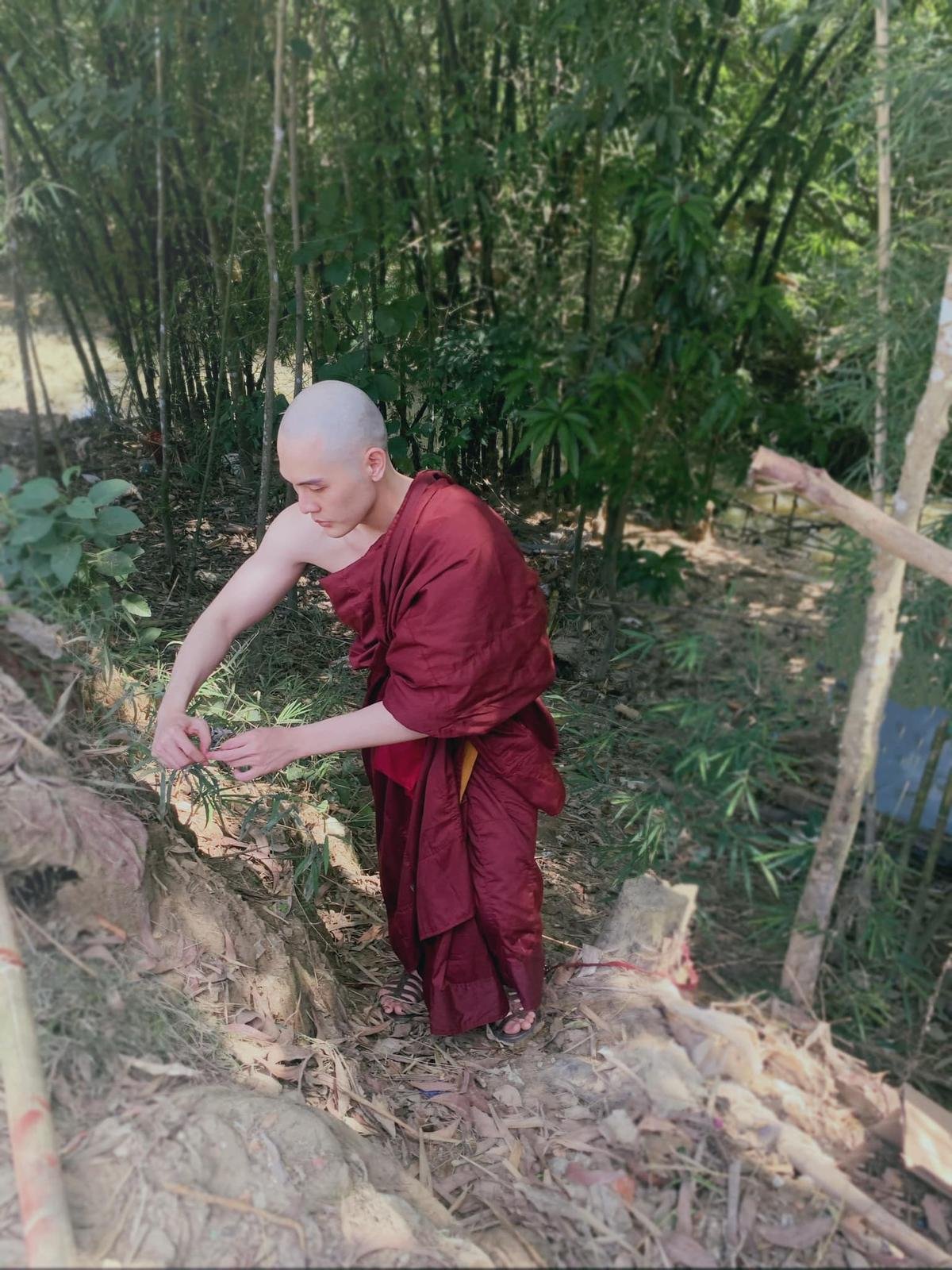 Nối gót Đại Nghĩa, một nam diễn viên nổi tiếng chuẩn bị xuống tóc xuất gia Ảnh 2