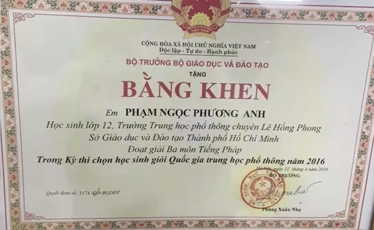 Phương Anh tung clip giới thiệu tại Miss International: 'Bắn' ngoại ngữ ầm ầm, xấp thành tích lóa mắt Ảnh 6