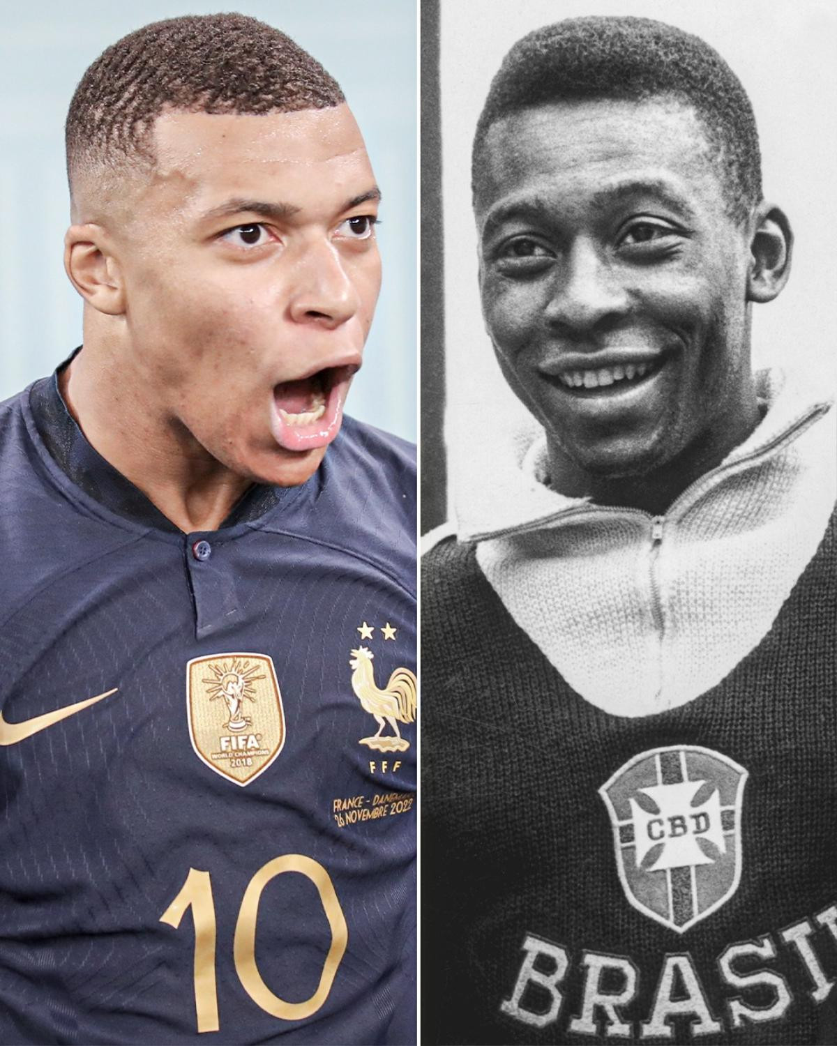 Kylian Mbappe vượt kỷ lục của Pele: Vua bóng đá mới? Ảnh 1