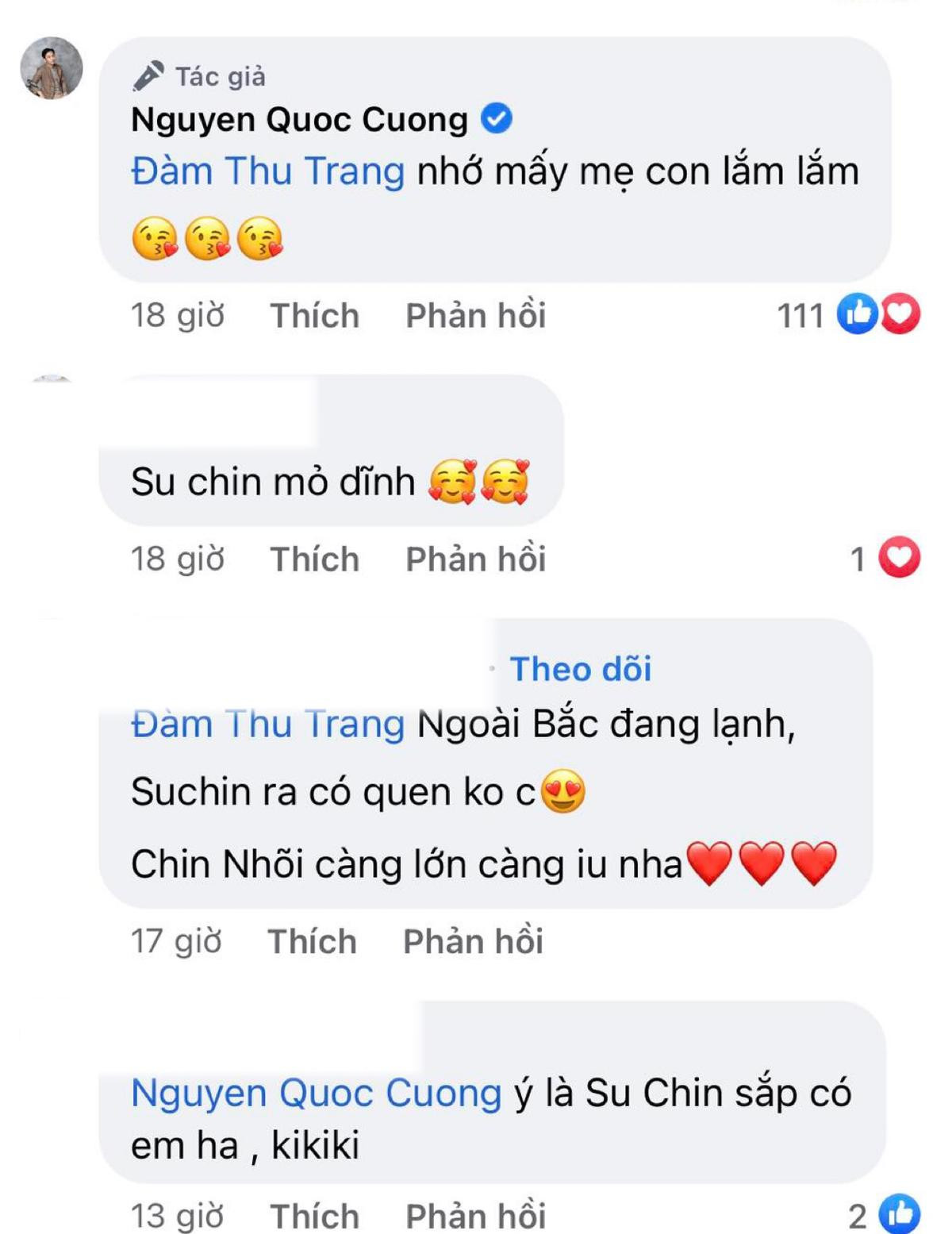 Chỉ một câu nói của Cường Đô La, netizens nghi ngờ Đàm Thu Trang đang mang thai lần 2 Ảnh 4