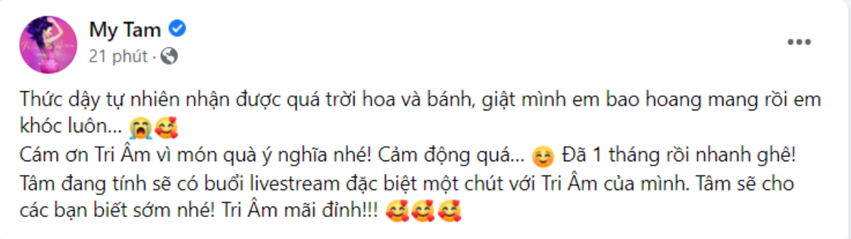 Mỹ Tâm hoang mang đến mức bật khóc khi vừa thức dậy, nguyên nhân khiến ai cũng bất ngờ Ảnh 1