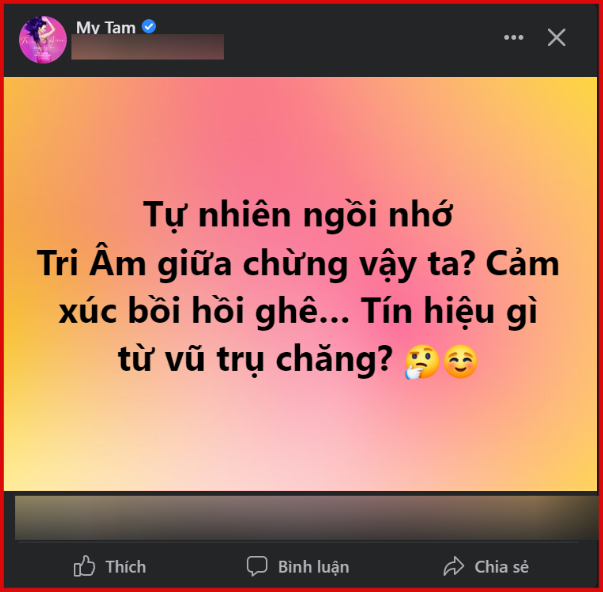 Liveshow 'Tri Âm' kết thúc gần cả tháng, Mỹ Tâm bất ngờ có chia sẻ gây tò mò Ảnh 1