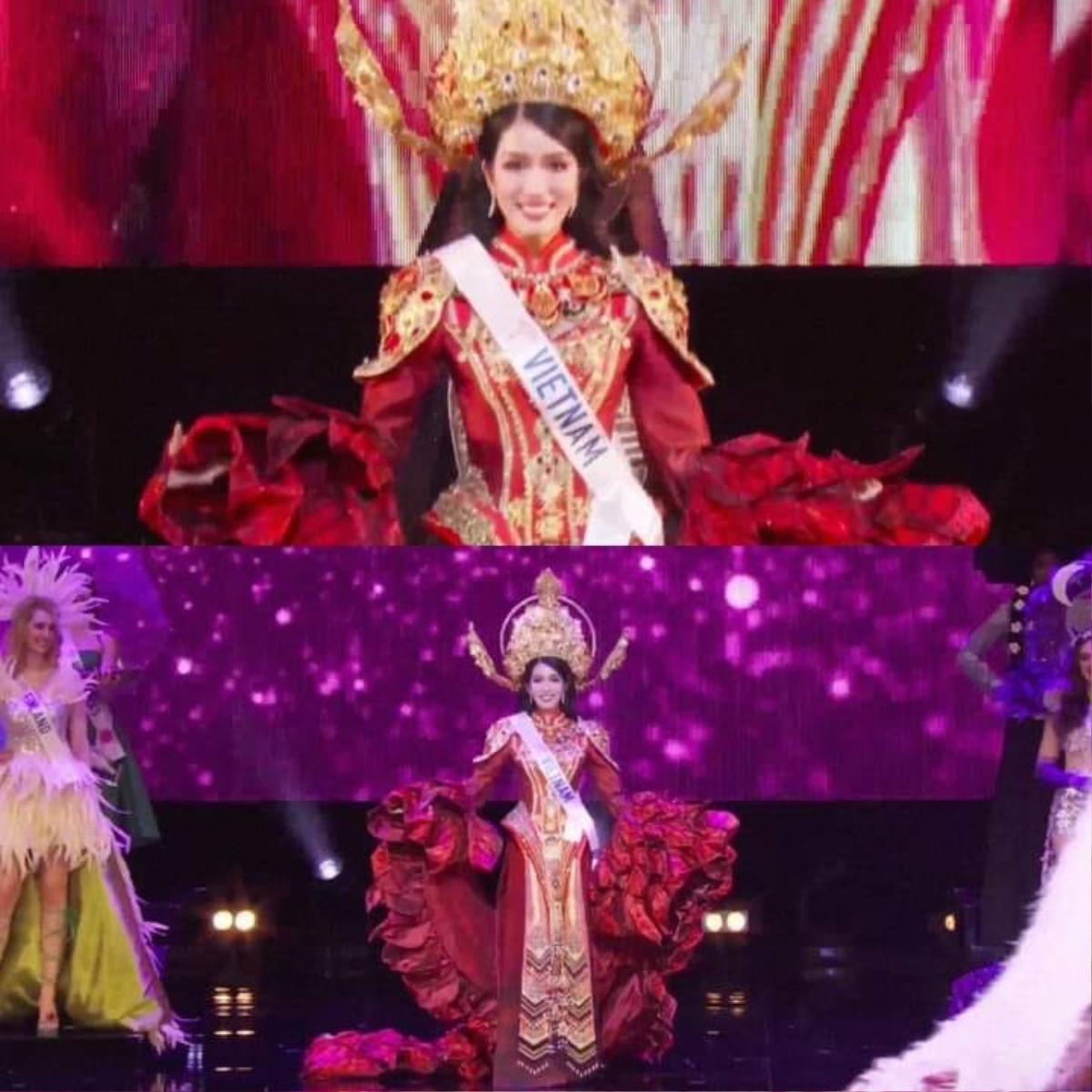 Chung kết Miss International: Phương Anh 'sáng trưng' với Hoa Trạng Nguyên, spotlight phải thuộc về chị! Ảnh 2