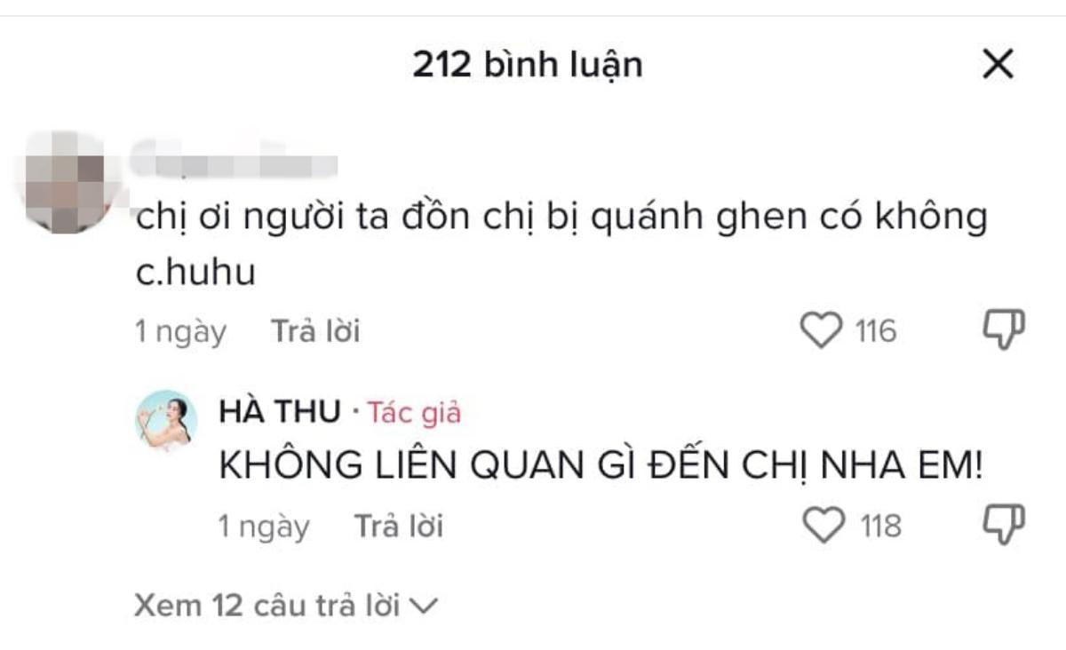 Bị réo tên trong vụ đánh ghen, 'chính chủ' Á hậu Hà Thu nói gì? Ảnh 3