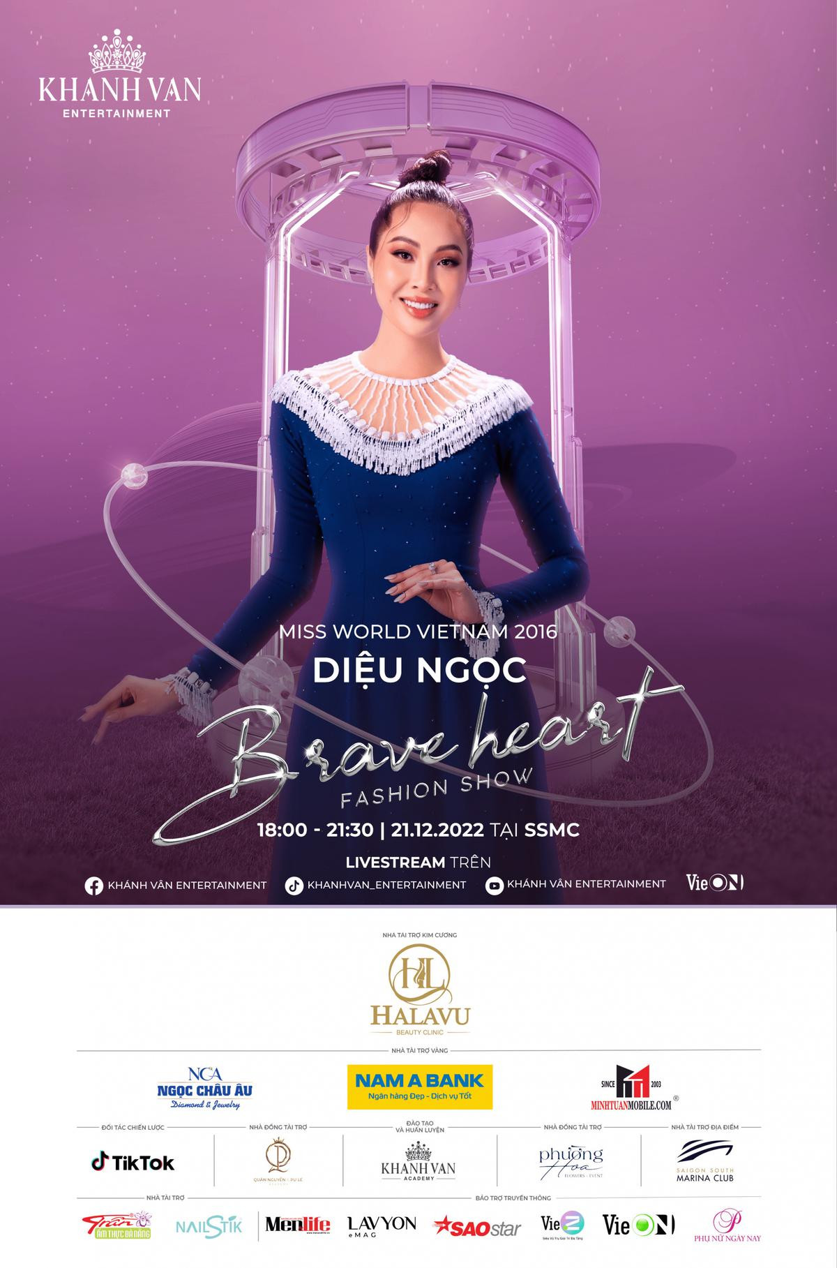 Lan Khuê sẽ xuất hiện tại Brave Heart Fashion Show 2022 của Hoa hậu Khánh Vân Ảnh 2