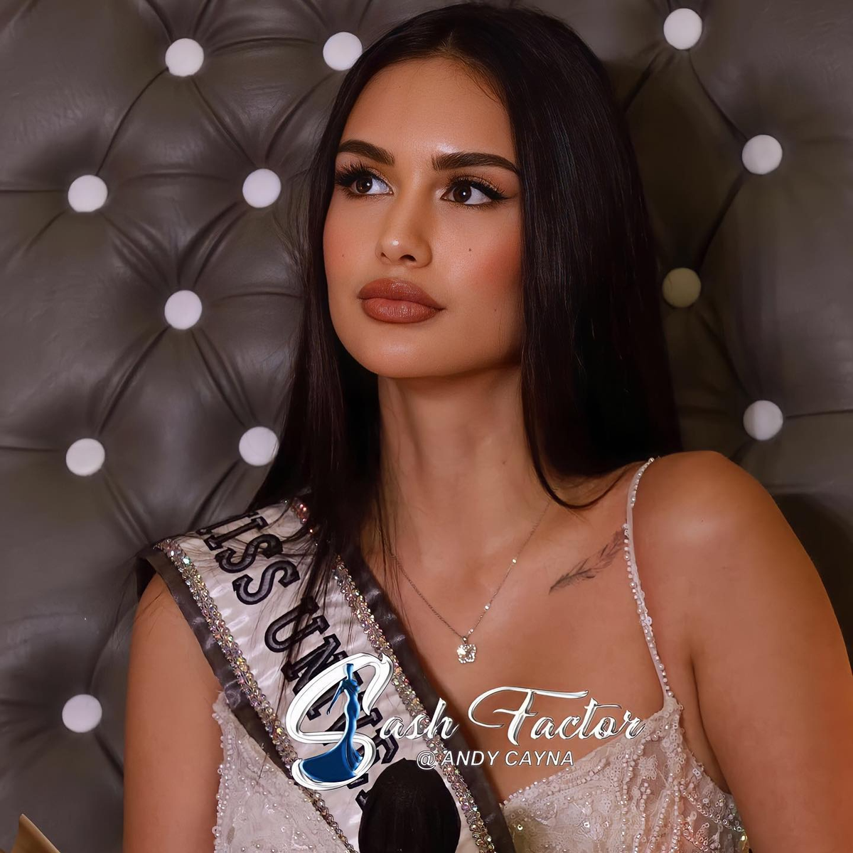 Đối thủ 'nghìn máu' của Ngọc Châu lên đường đến Miss Universe: Nhan sắc nhìn thôi cũng áp lực Ảnh 4