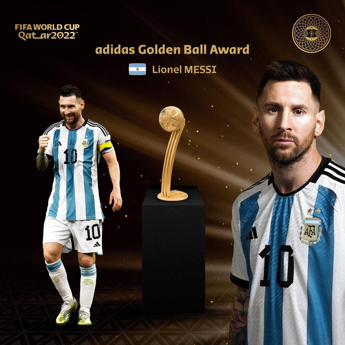 Messi giành QBV World Cup 2022, lập siêu kỷ lục chưa từng có trong lịch sử Ảnh 1