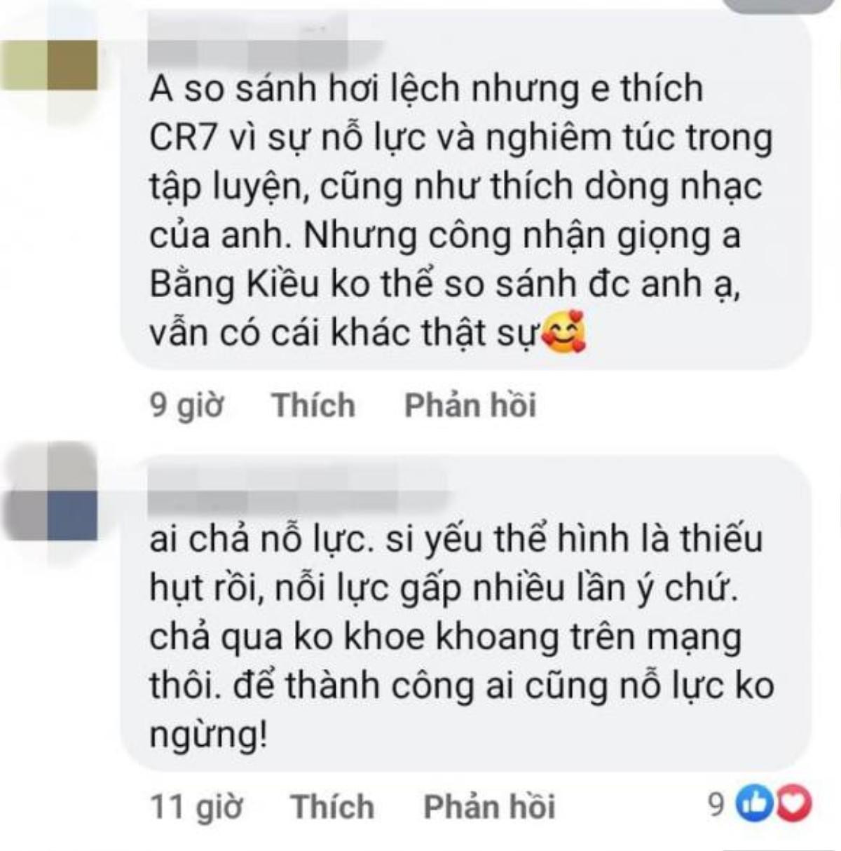 Tuấn Hưng phản ứng ra sao khi vấp phải ý kiến trái chiều so sánh bản thân với Bằng Kiều cùng Messi? Ảnh 3