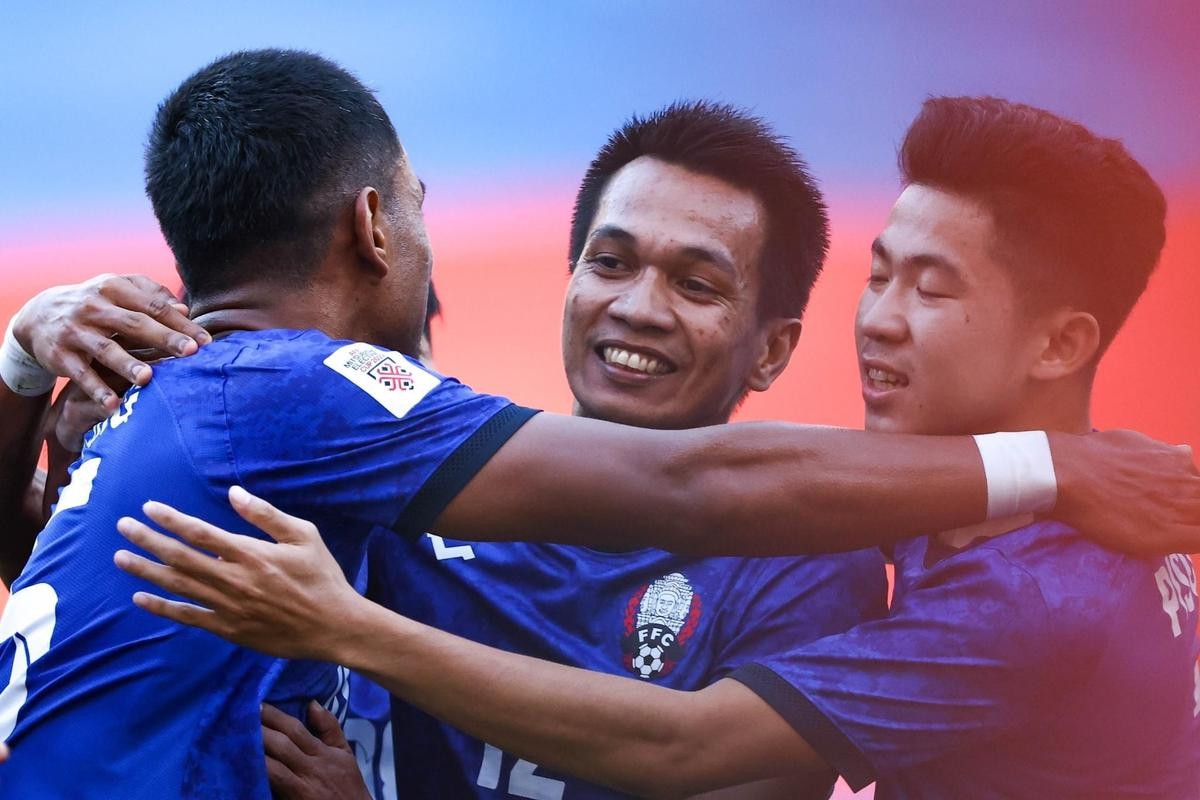 Địa chấn AFF Cup 2022: Campuchia phô diễn sức mạnh, hạ gọn Philippines! Ảnh 2