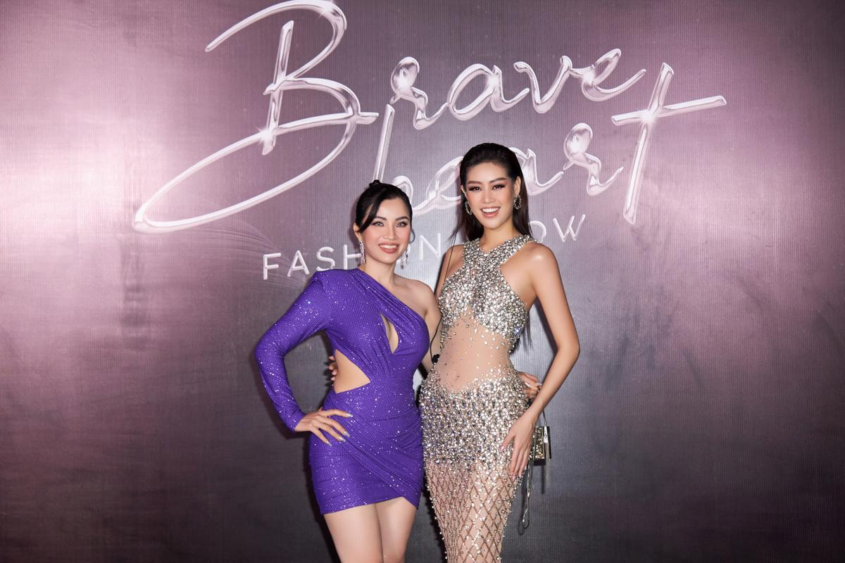 Hoa hậu Thiên Ân và dàn sao đổ bộ thảm đỏ Brave Heart Fashion Show 2022 của Hoa hậu Khánh Vân Ảnh 9