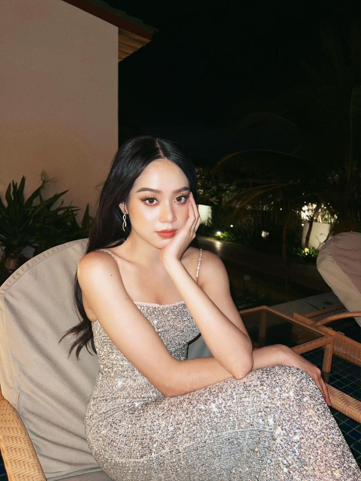 Bị chê nhìn 'nụ', Tân Hoa hậu Thanh Thuỷ đổi layout makeup: khí chất beauty queen dần bộc lộ Ảnh 1