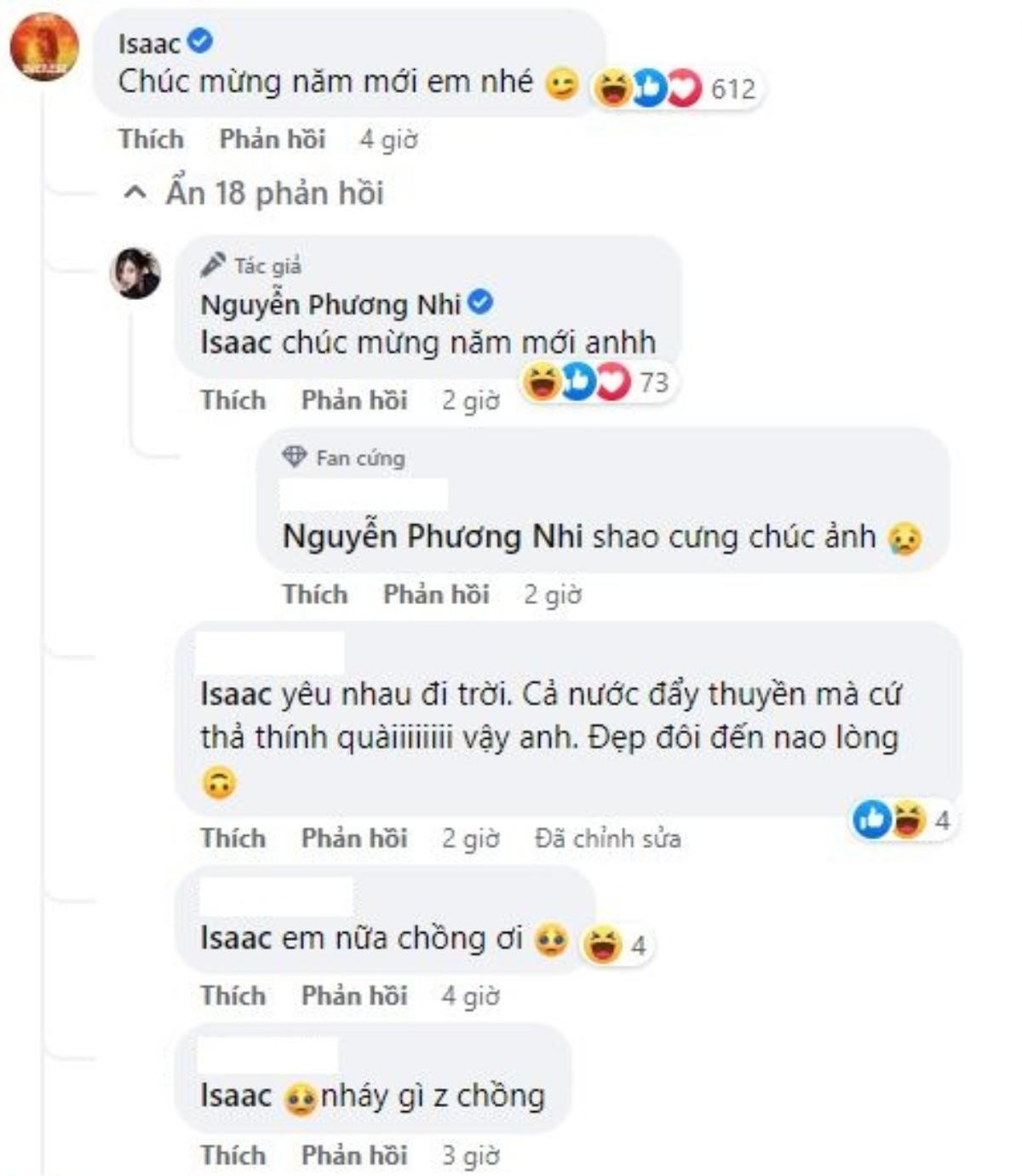 Isaac chủ động 'thả thính' Phương Nhi, netizen liên tục 'đẩy thuyền': 'Chúc anh sớm có được Nhi' Ảnh 3