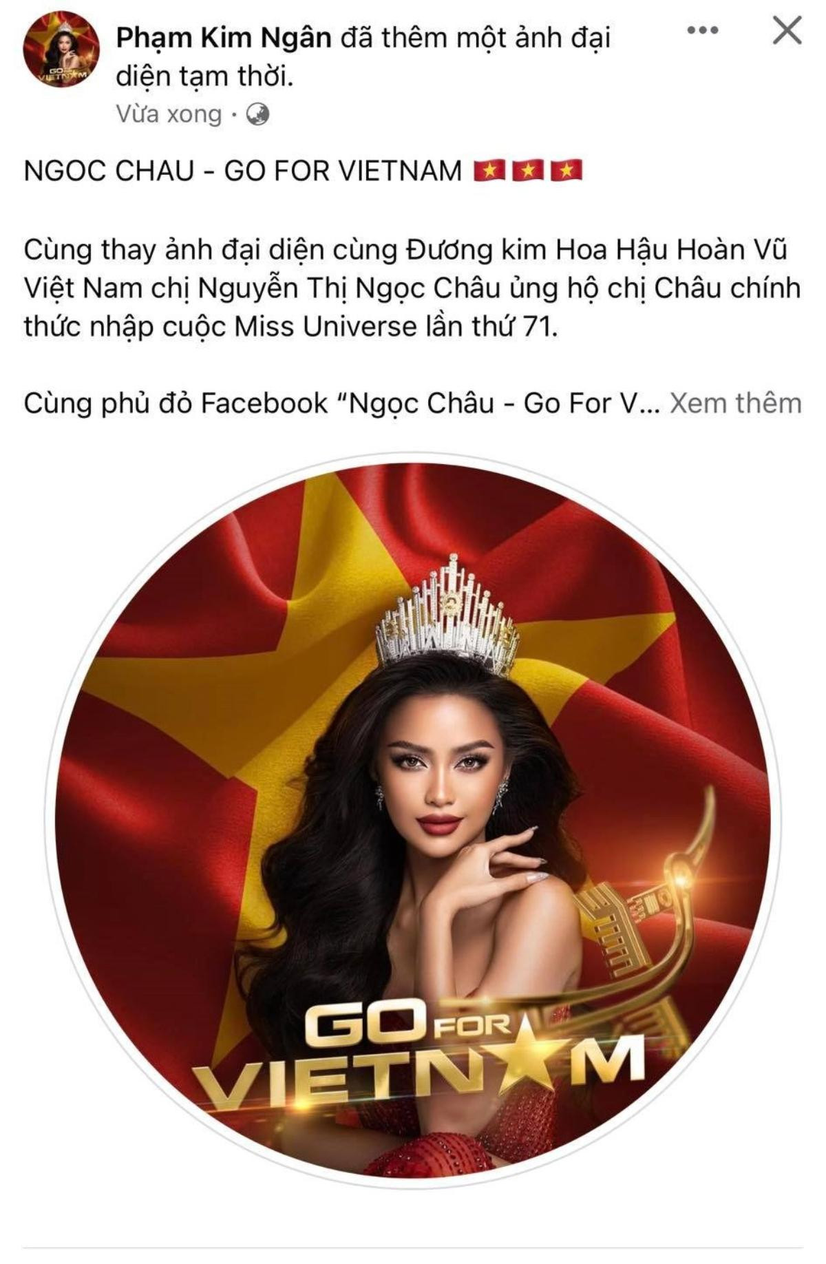 Khánh Vân, Kim Duyên cùng hàng loạt sao việt phủ sắc đỏ, ủng hộ Ngọc Châu tại Miss Universe 2022 Ảnh 11