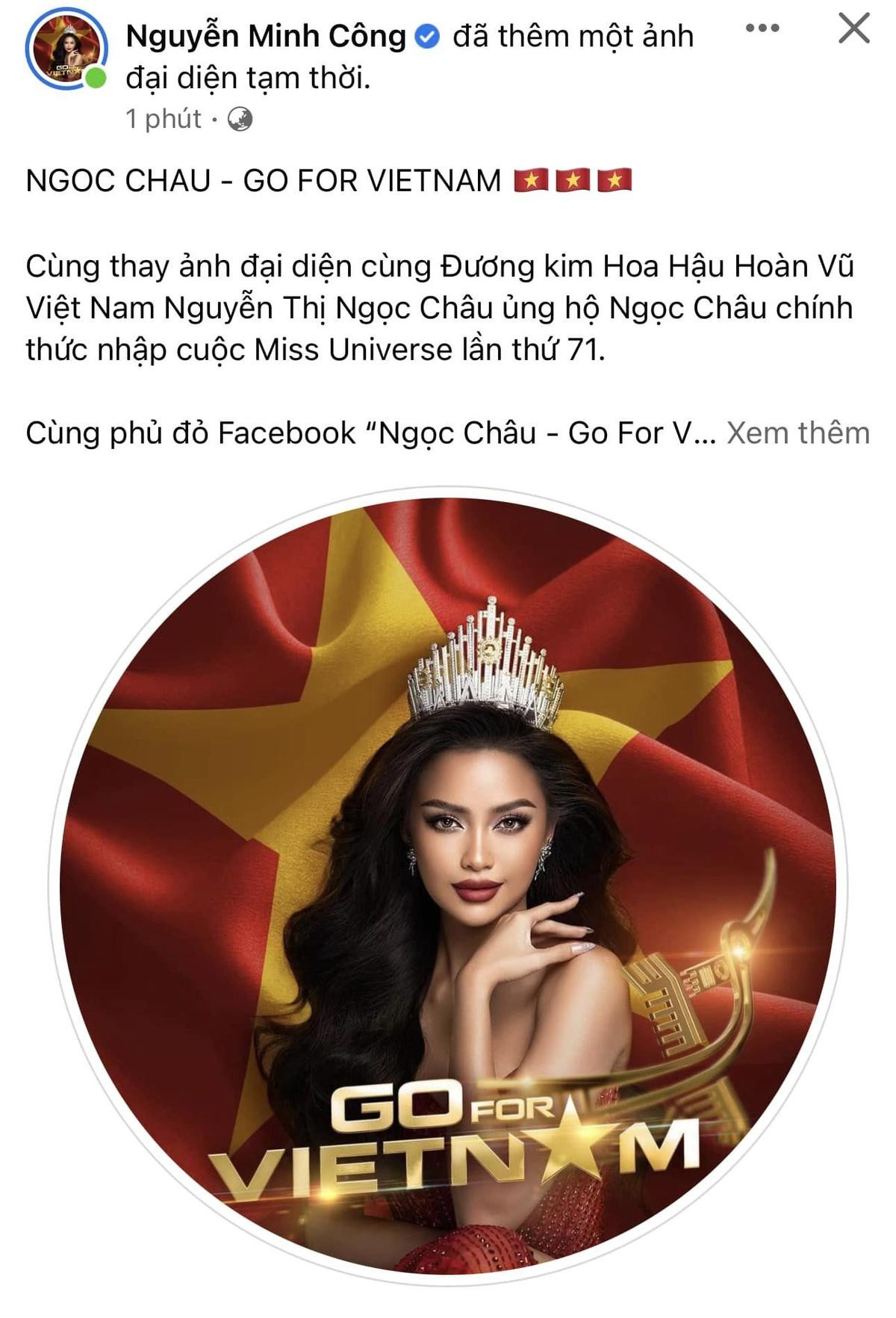 Khánh Vân, Kim Duyên cùng hàng loạt sao việt phủ sắc đỏ, ủng hộ Ngọc Châu tại Miss Universe 2022 Ảnh 9