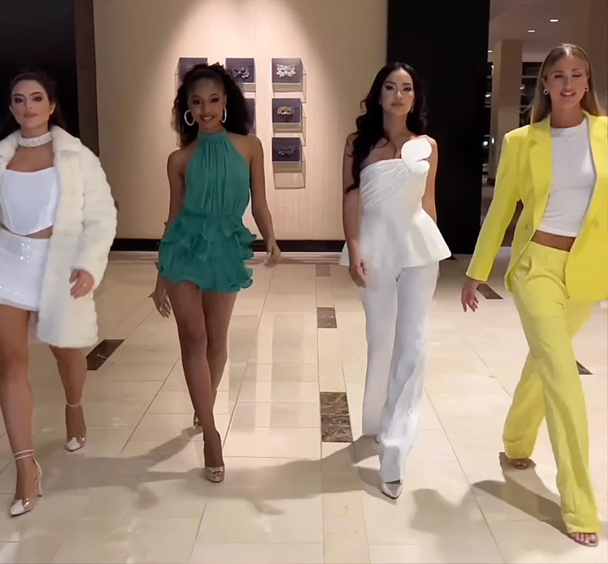 Đọ catwalk với đối thủ, Ngọc Châu lộ ngay 'điểm yếu' khiến fan lo lắng cho đêm chung kết Miss Universe Ảnh 1