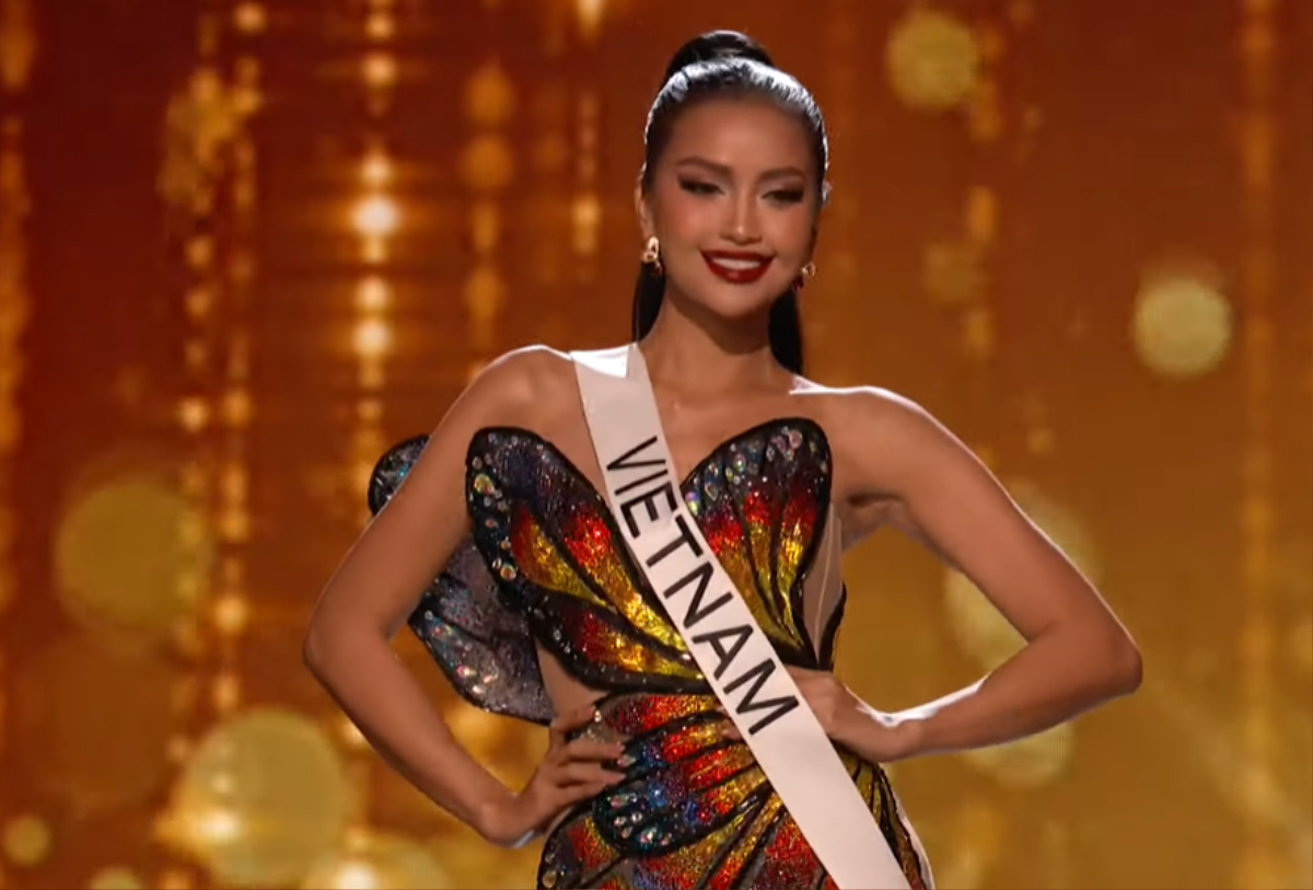 Bán kết Miss Universe: 'Hiệu ứng của bướm' phát sáng hào quang cùng Ngọc Châu thực hiện giấc mơ Hoàn vũ Ảnh 4