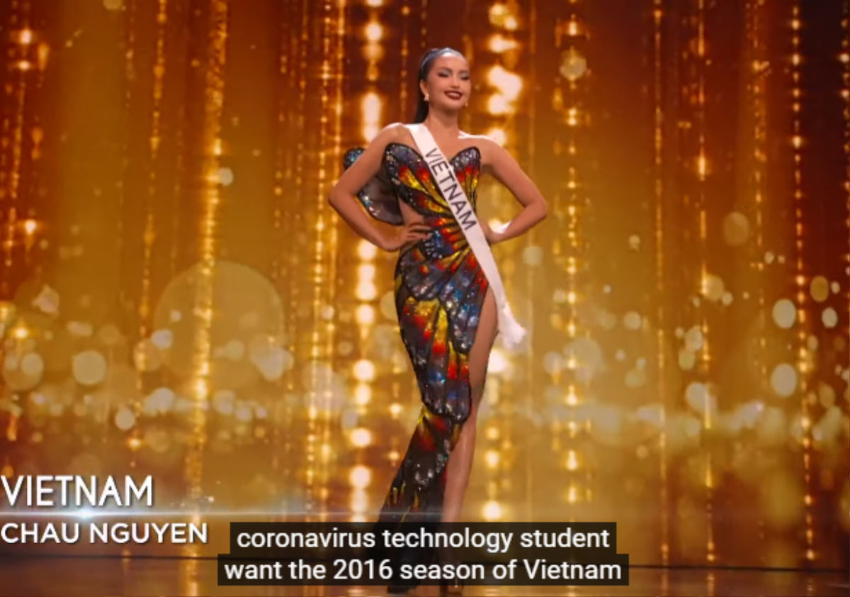 Bán kết Miss Universe: 'Hiệu ứng của bướm' phát sáng hào quang cùng Ngọc Châu thực hiện giấc mơ Hoàn vũ Ảnh 1