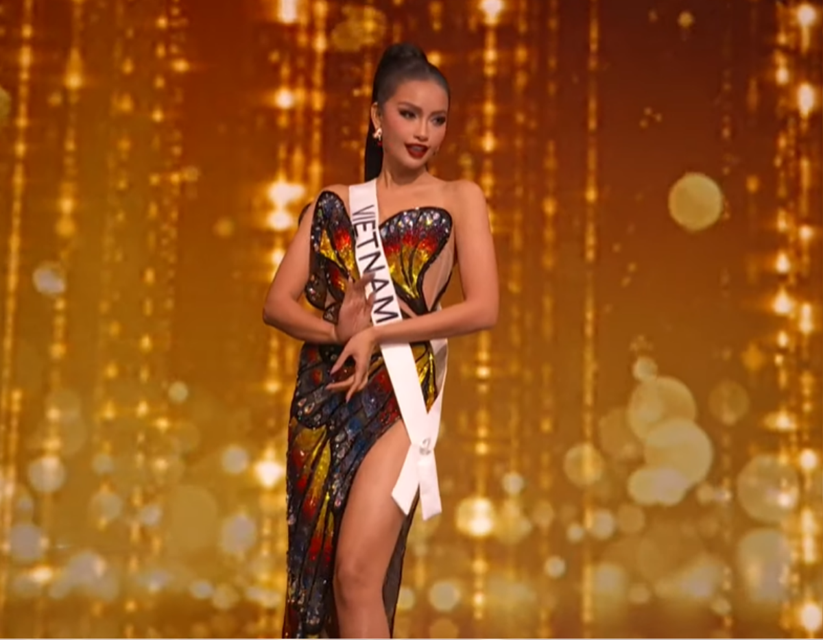 Bán kết Miss Universe: 'Hiệu ứng của bướm' phát sáng hào quang cùng Ngọc Châu thực hiện giấc mơ Hoàn vũ Ảnh 2