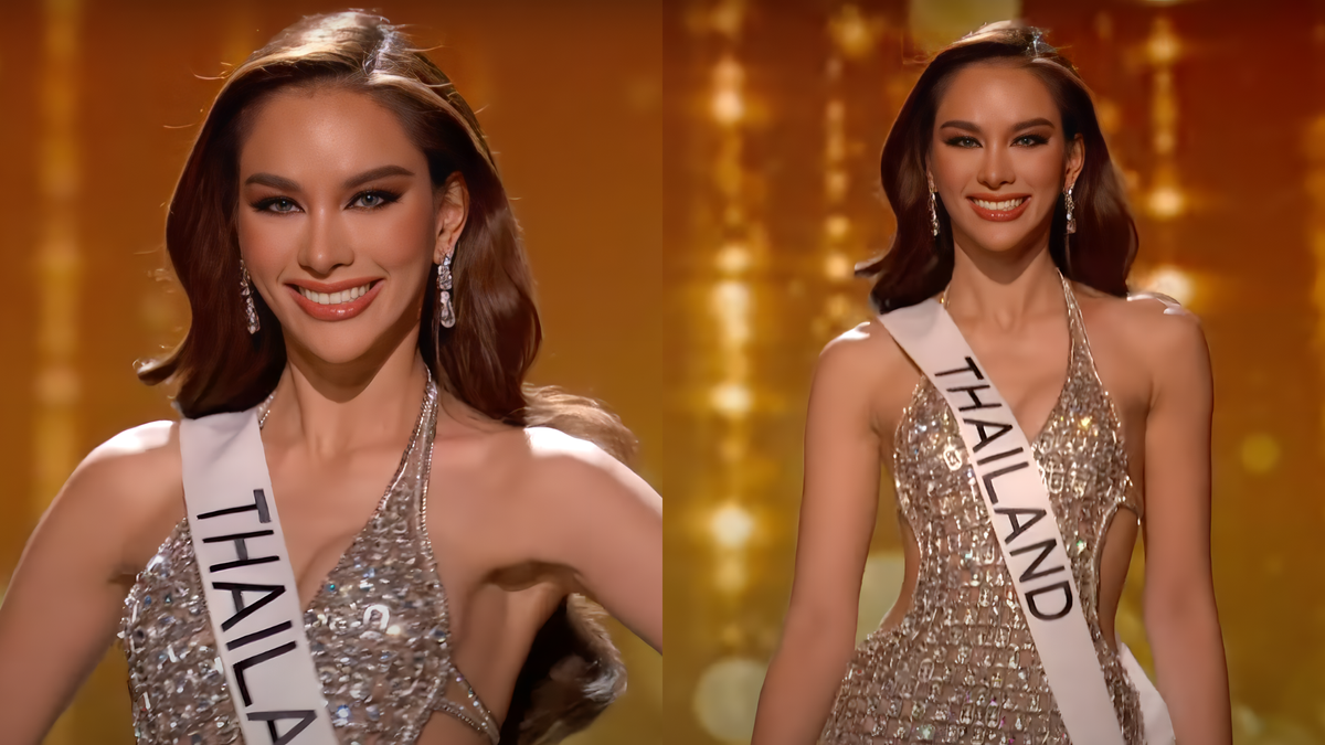 Ngọc Châu 'tiễn bay' dàn mỹ nhân Châu Á với son đỏ, chiếm trọn hào quang tại bán kết Miss Universe Ảnh 3