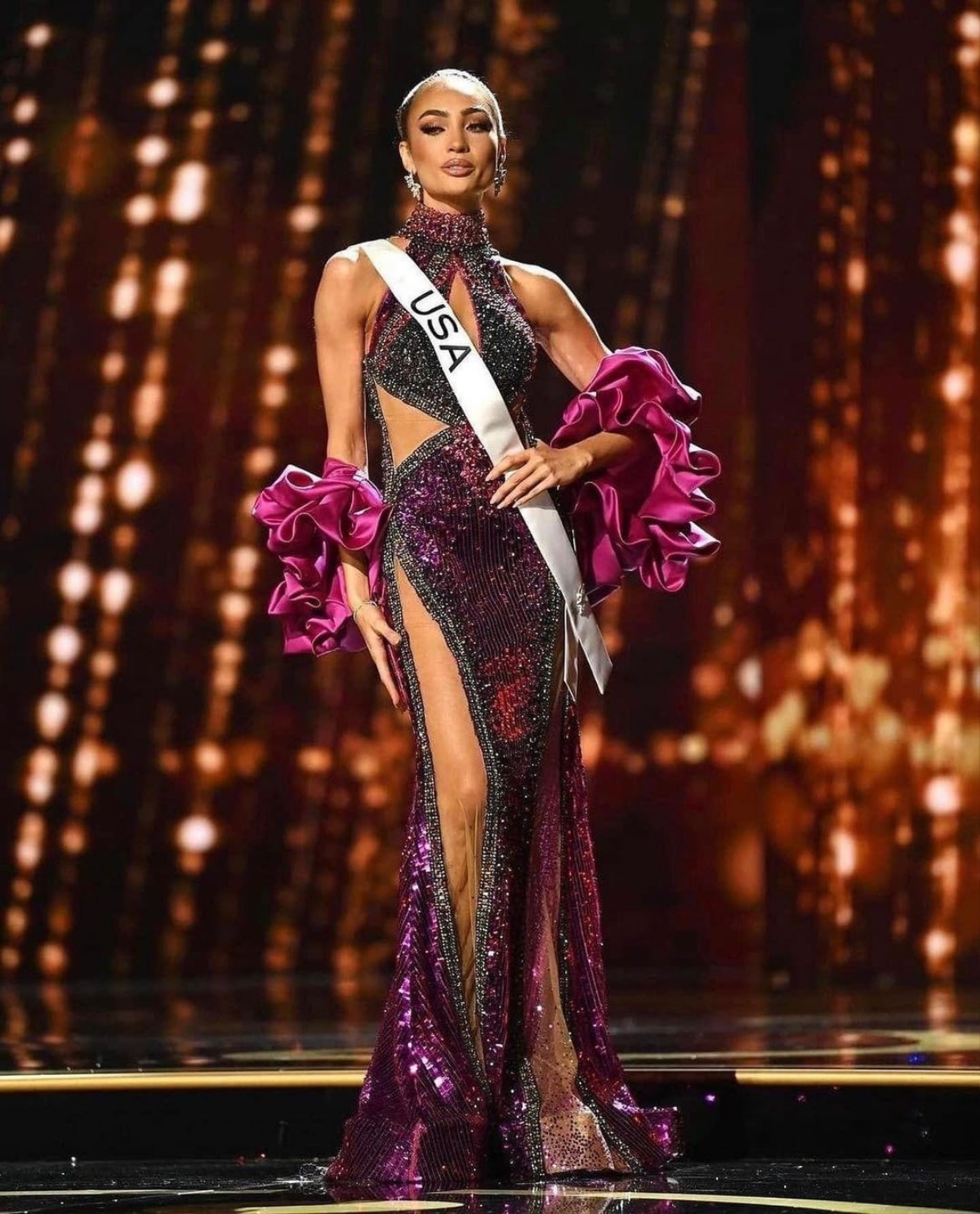 Tân hoa hậu Hoàn vũ 2022 từng bị vướng thị phi, các thí sinh tại Miss USA 'ghẻ lạnh' Ảnh 1