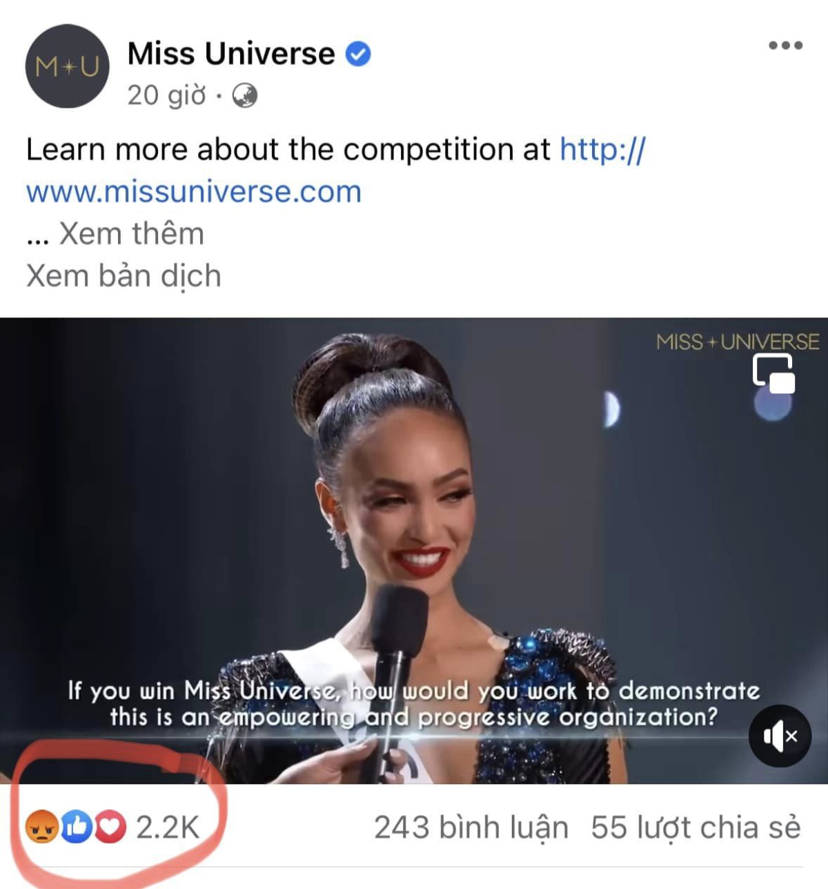 Miss Universe nhận về nhiều tranh cãi dù đã đăng quang, bị so sánh không bằng Á hậu 1 Ảnh 3