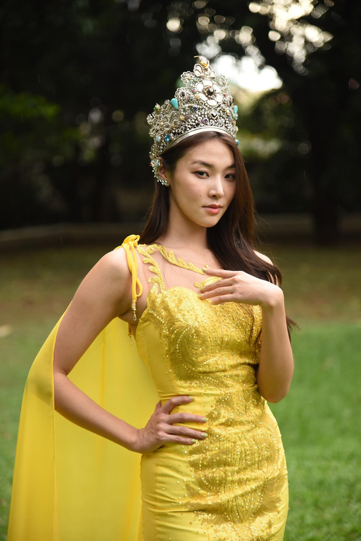 Miss Earth 2022 mặt mộc đội vương miện: Nhìn vẫn dưới cơ Phương Khánh 4 năm trước Ảnh 2