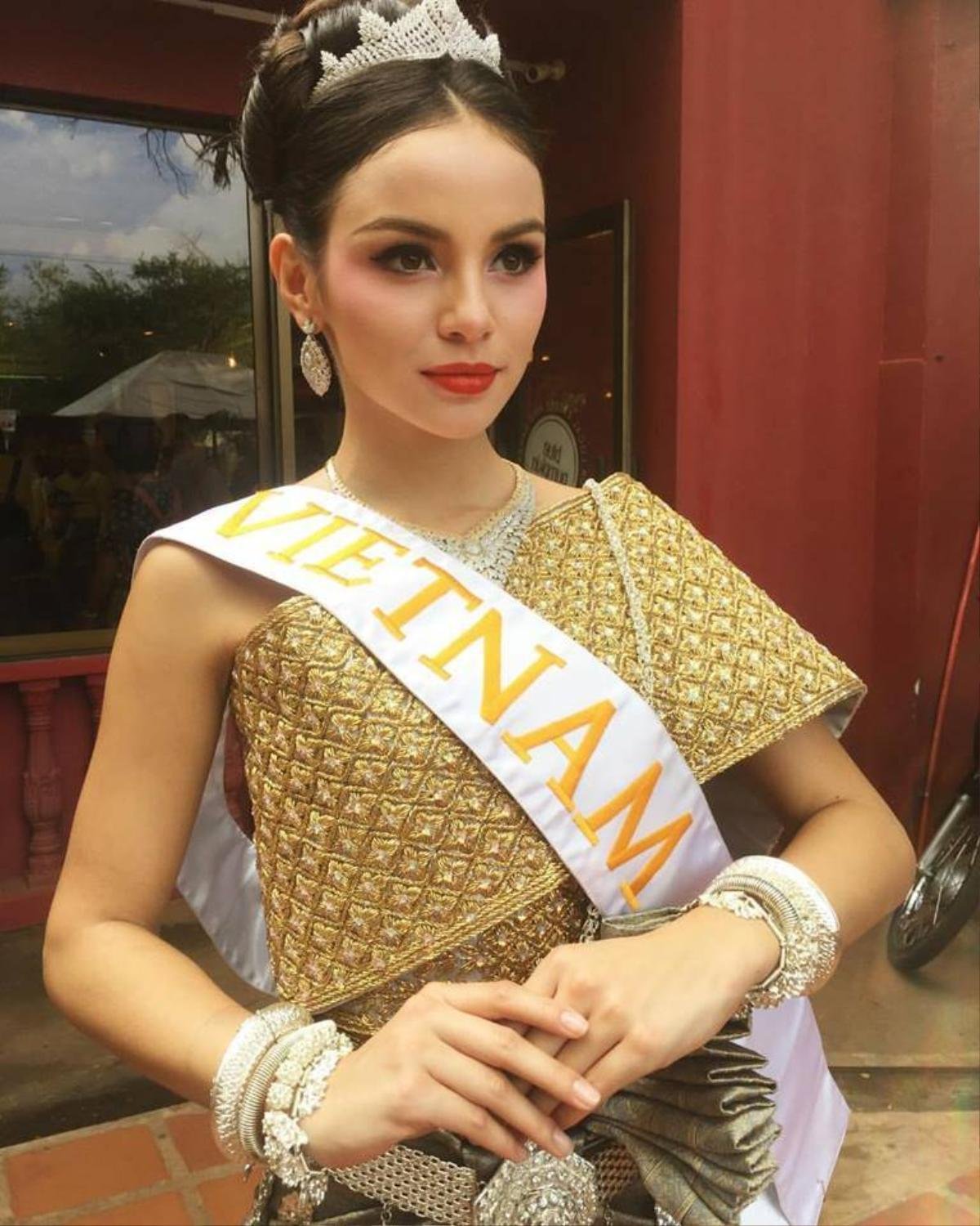 Mỹ nhân lai được netizen giục thi Miss Universe Vietnam: Từng mang sash Việt thi quốc tế Ảnh 1