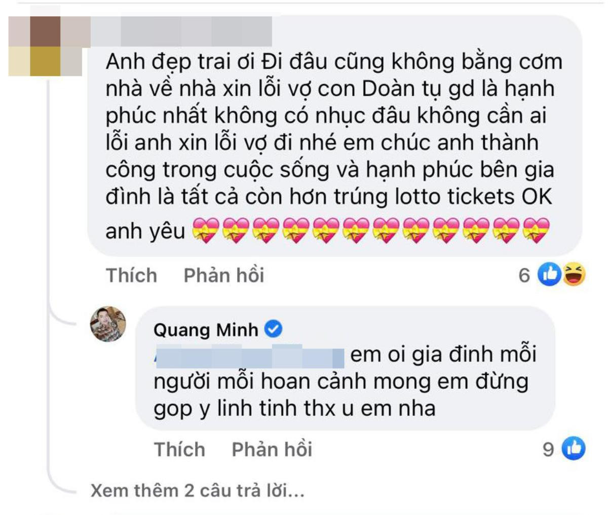 Được khuyên xin lỗi và quay về với Hồng Đào, Quang Minh trả lời một câu khiến ai cũng xúc động Ảnh 3