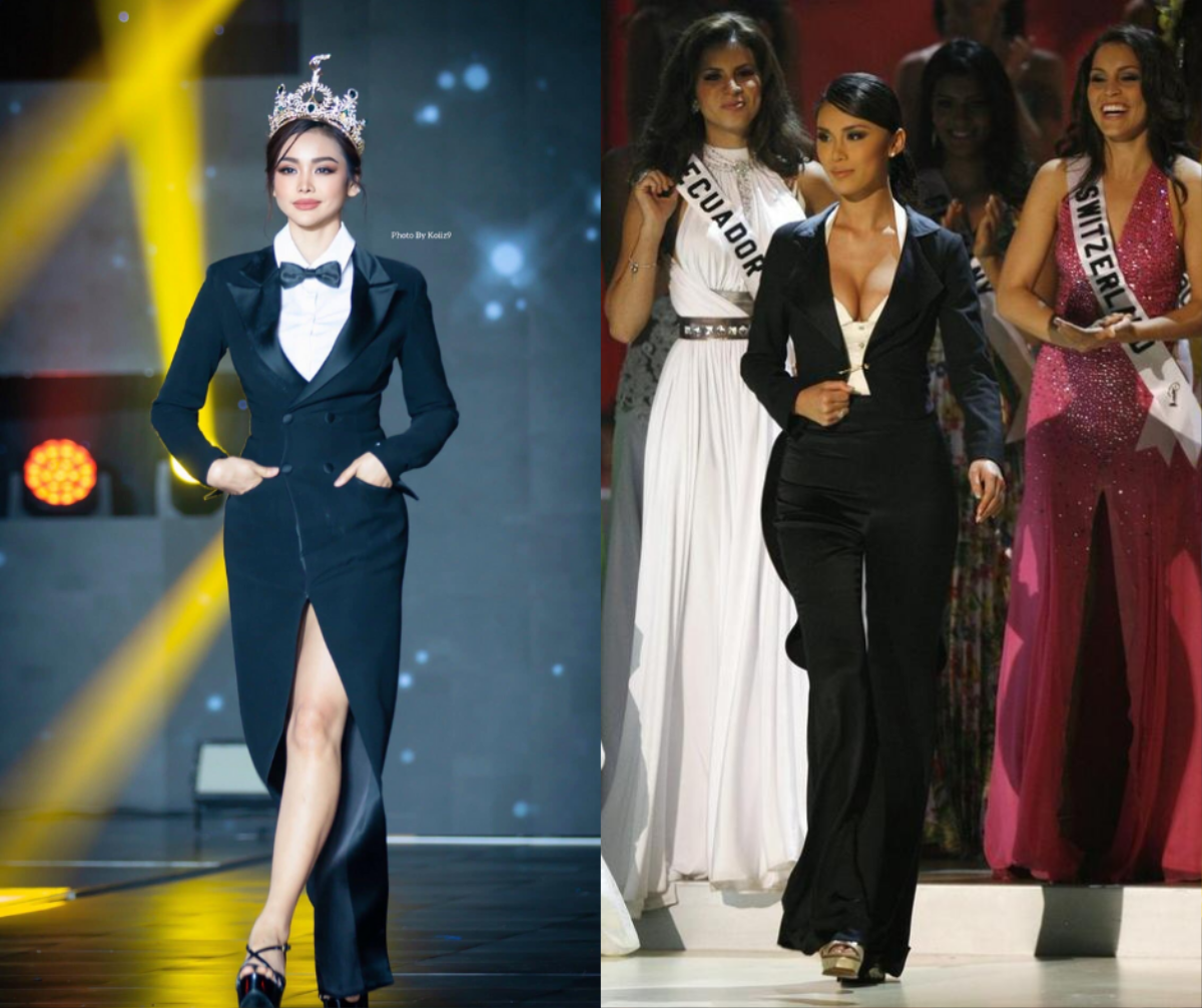 Hoa hậu Engfa Waraha bị tố đạo nhái Miss Universe 2007, netizen bức xúc: 'Nhìn như phiên bản lỗi' Ảnh 2