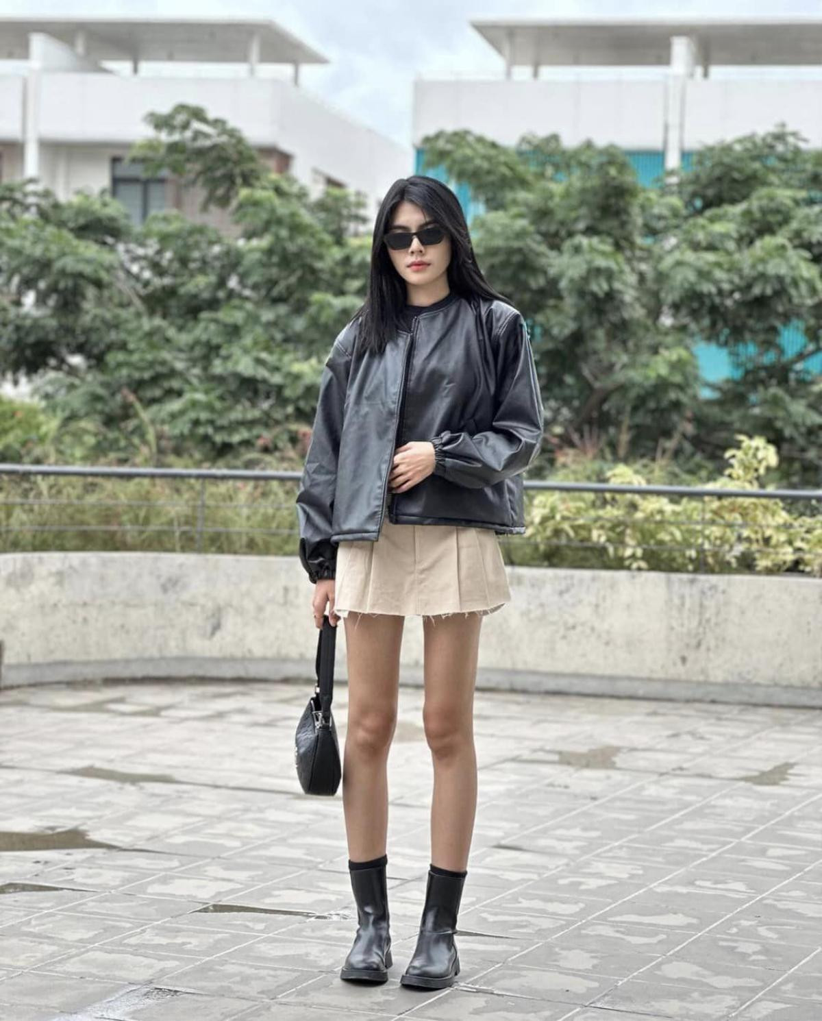 Soi gu thời trang cá tính của đối thủ Thanh Thanh Huyền tại Miss Charm: 'Ngầu đét' như fashionista Ảnh 2