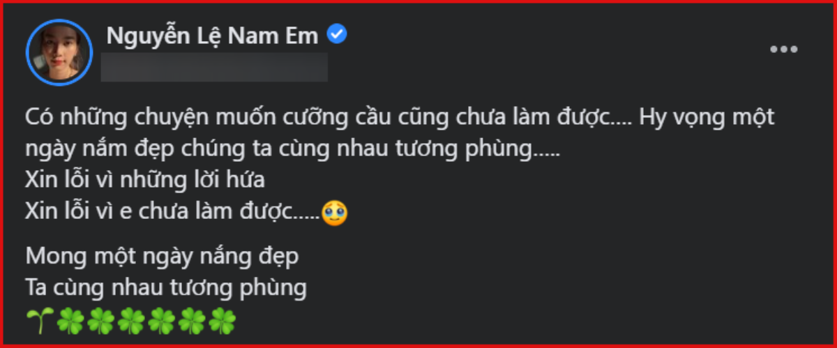 Hậu ồn ào với Bạch Công Khanh, Nam Em bất ngờ nhắc chuyện 'tương phùng'? Ảnh 2