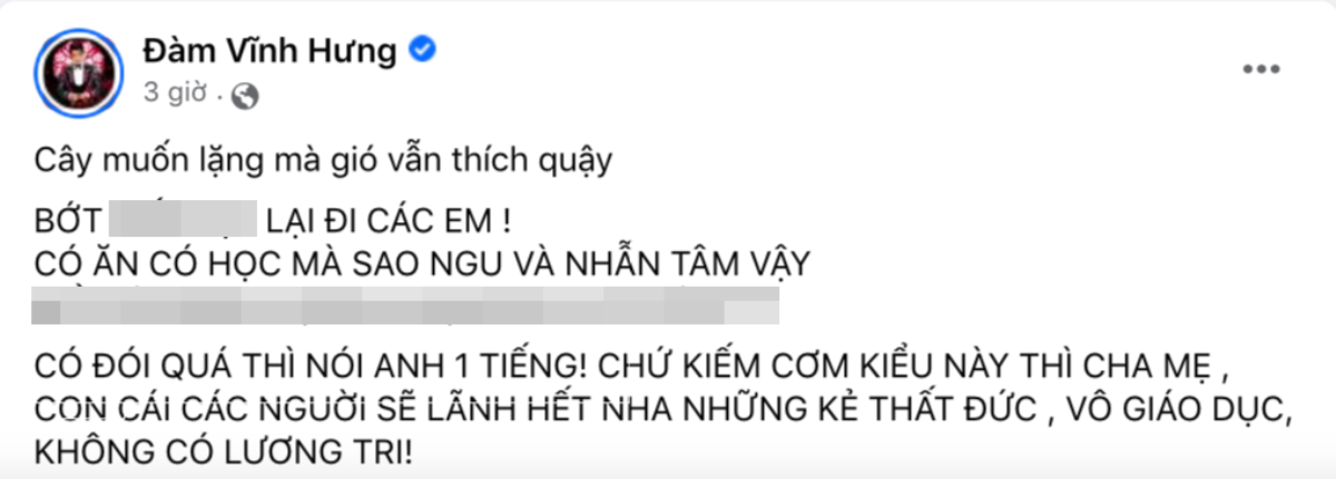 Bị đưa tin qua đời, ca sĩ Đàm Vĩnh Hưng lên tiếng phản pháo cực gắt Ảnh 3