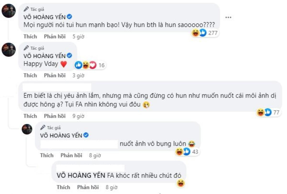 Võ Hoàng Yến 'dở khóc dở cười' khi bị chê hôn 'nuốt môi' bạn trai Ảnh 3