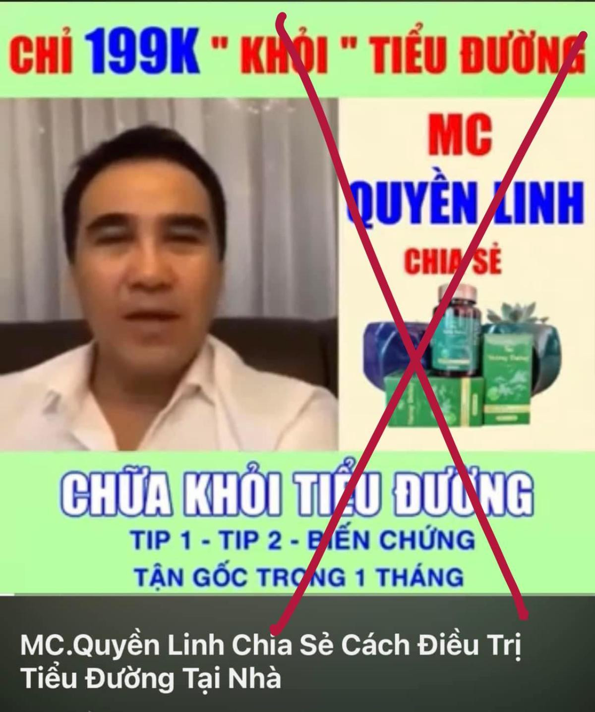 MC Quyền Linh bị kẻ gian mạo danh 'trắng trợn' Ảnh 2