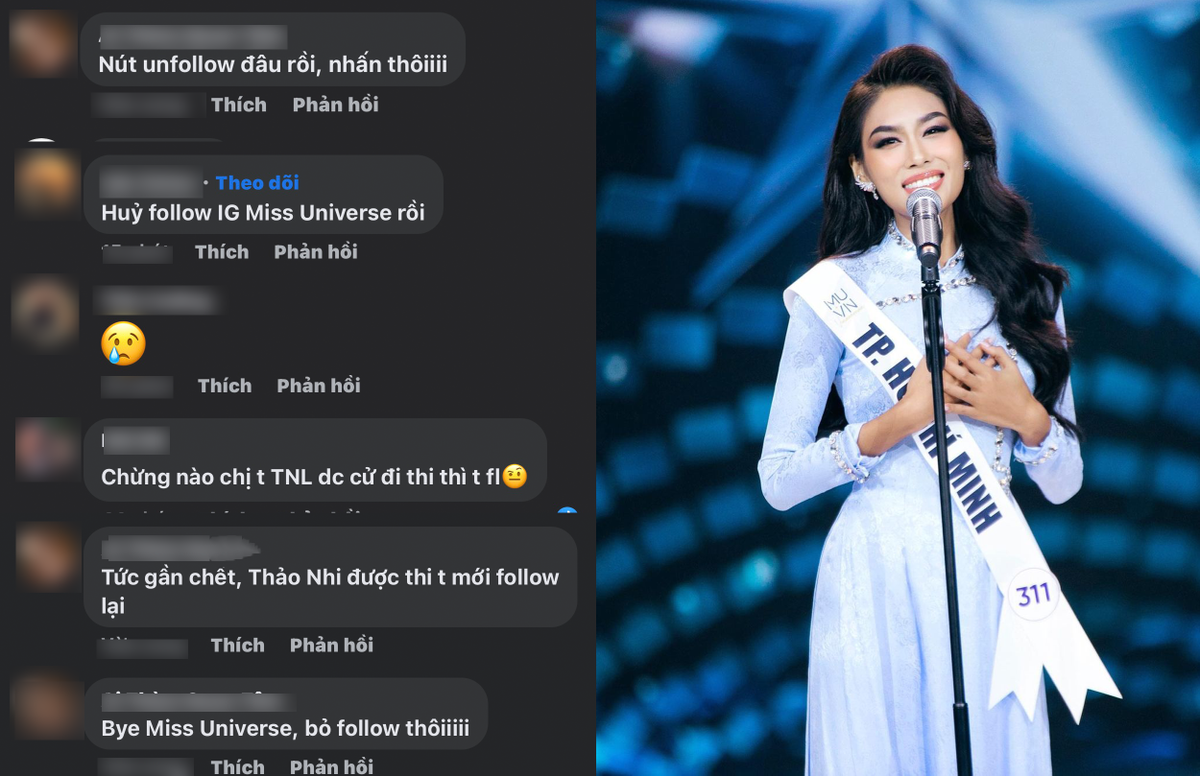 Chiêu cũ lặp lại: Fan Việt lại đòi 'unfollow' Miss Universe vì nghi Thảo Nhi Lê không được thi Hoa hậu Ảnh 1