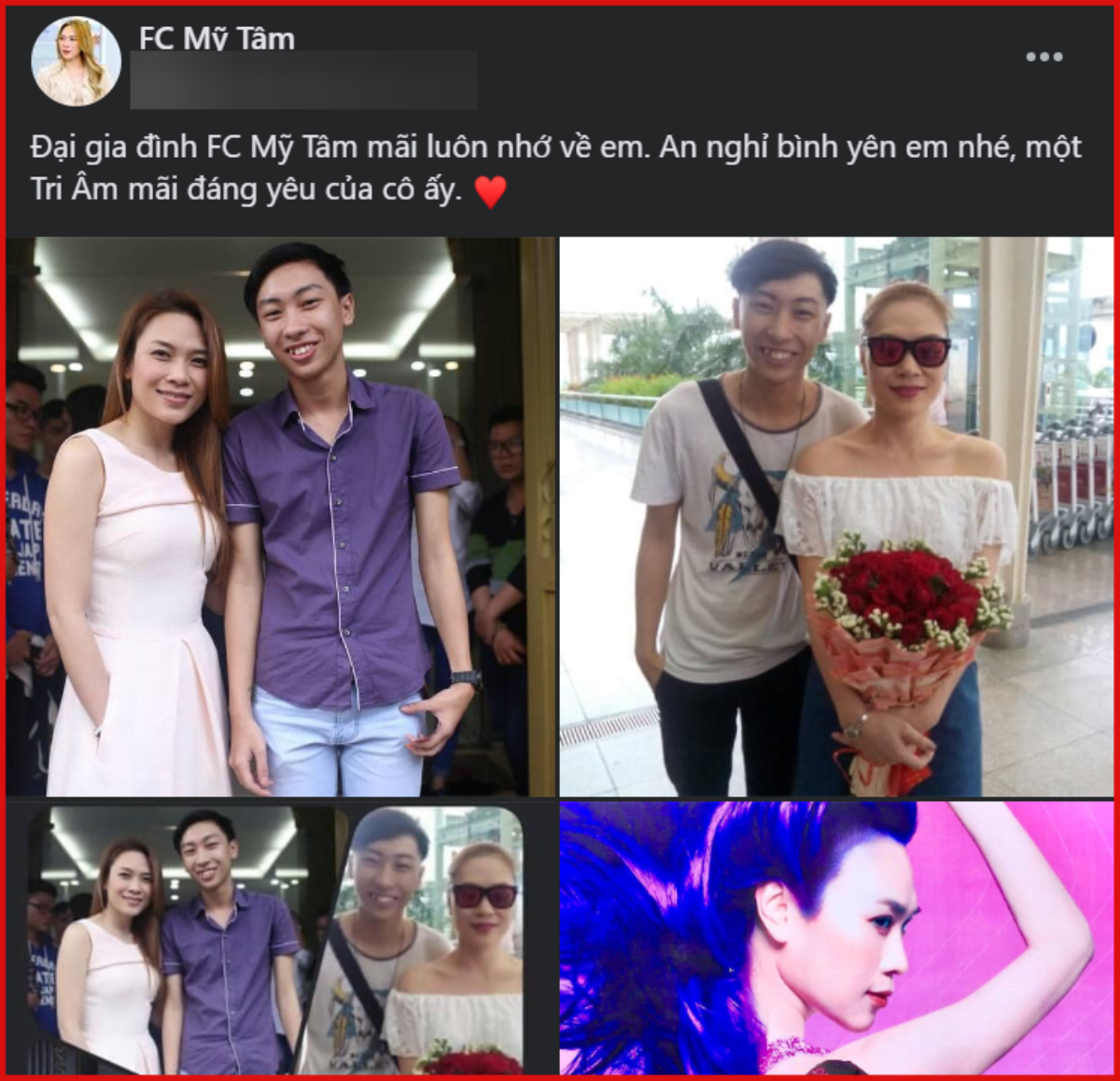 Nghe tin 1 fan lâu năm ra đi mãi mãi, Mỹ Tâm trực tiếp để lại lời nhắn khiến ai cũng nghẹn lòng Ảnh 1