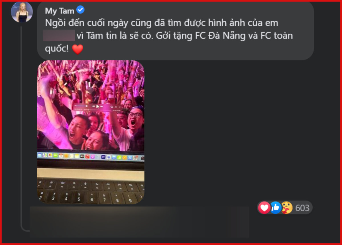 Mỹ Tâm có hành động 'sưởi ấm' trái tim 1 fan nam vừa ra đi mãi mãi Ảnh 4