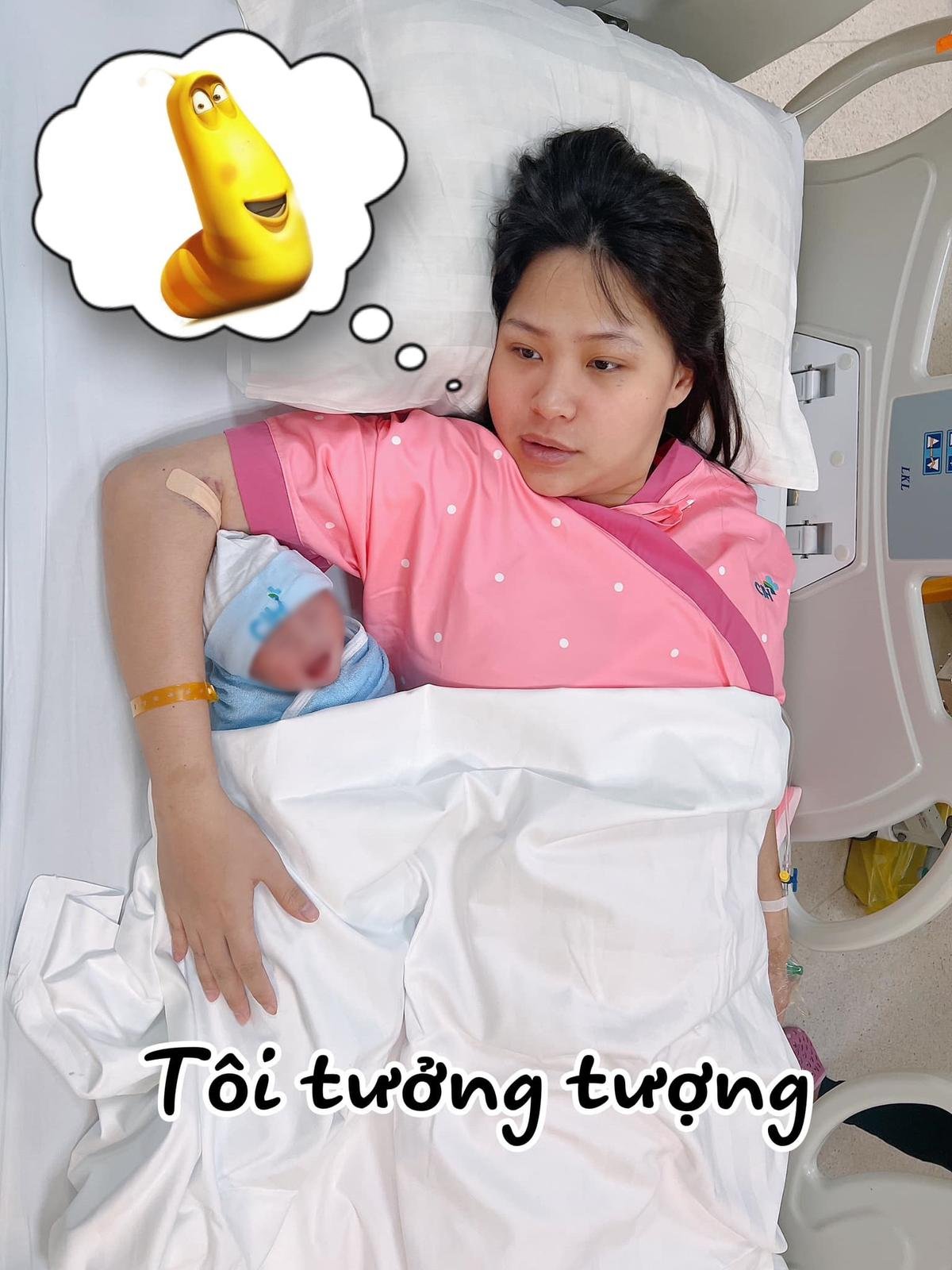 Hotmom đi đẻ nhưng không quên 'tấu hề' khiến hội chị em thích thú: Tự nhiên thấy đi đẻ cũng vui! Ảnh 9