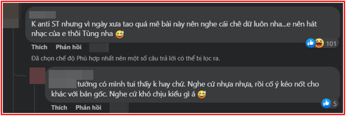 Lâu lâu mới 'ra vẻ' hát hò, Sơn Tùng bị chê bai cực mạnh: 'Hát như rên, 3 điểm' Ảnh 2