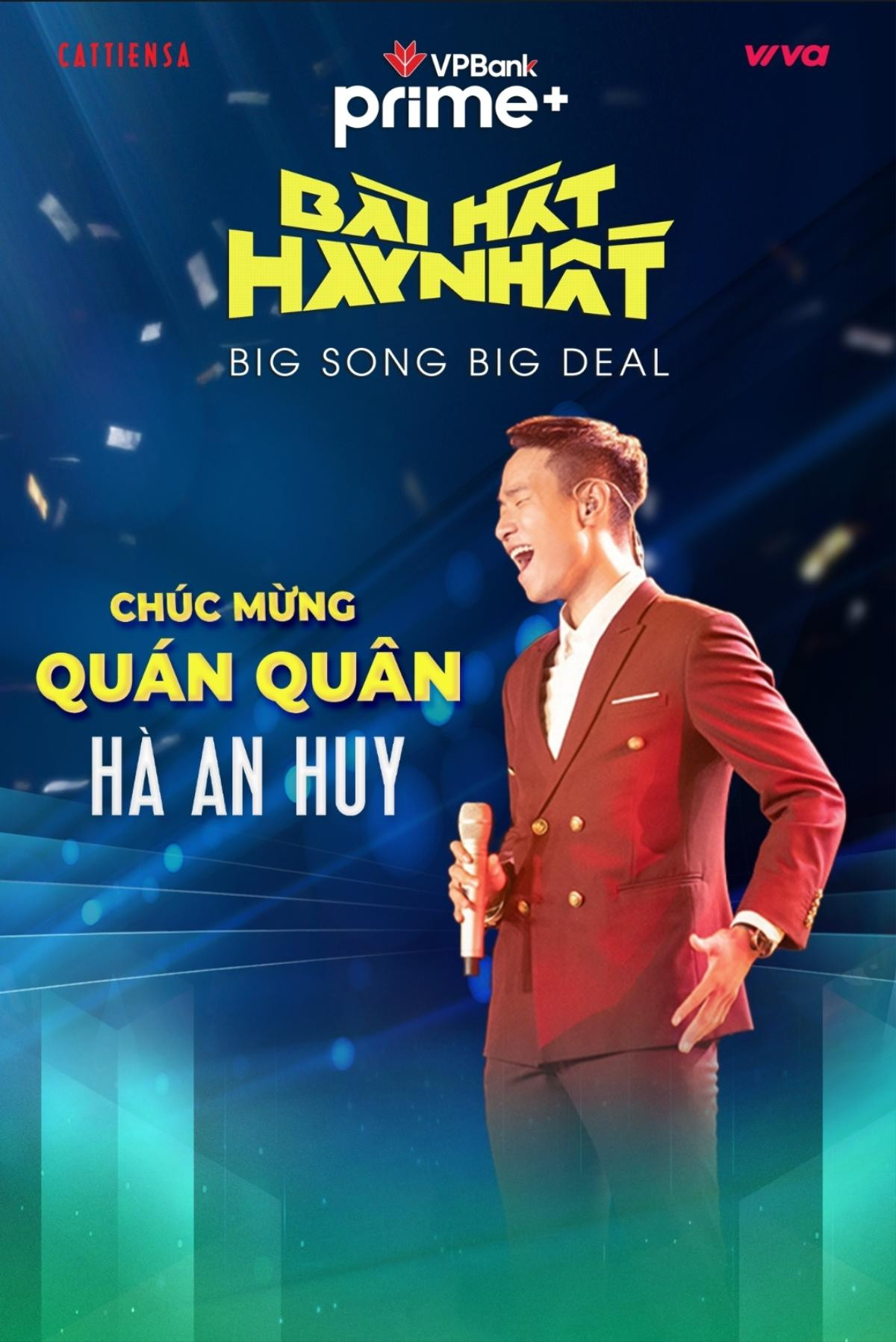 Quán quân của Bài Hát Hay Nhất phiên bản Big Song Big Deal chính thức gọi tên: Hà An Huy Ảnh 1