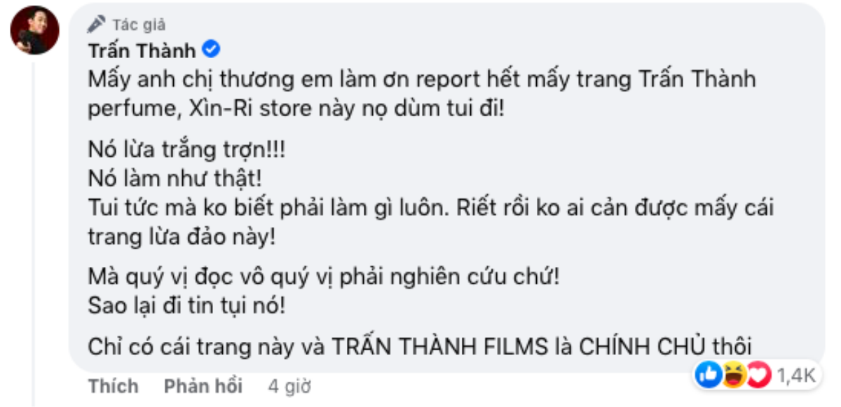 Trấn Thành than trời vì gặp lừa đảo trắng trợn, bức xúc: 'Tôi tức mà không làm được gì luôn' Ảnh 4