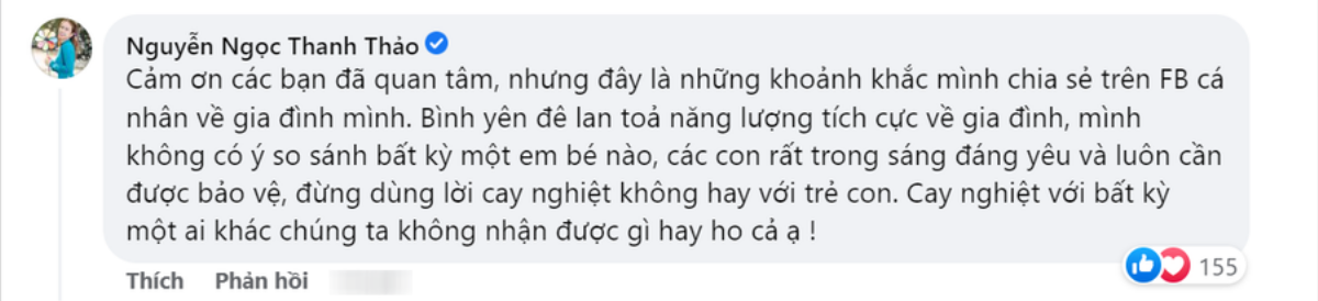 MC Thanh Thảo có động thái bảo vệ con gái trước hành động so sánh với ái nữ nhà Quyền Linh Ảnh 2