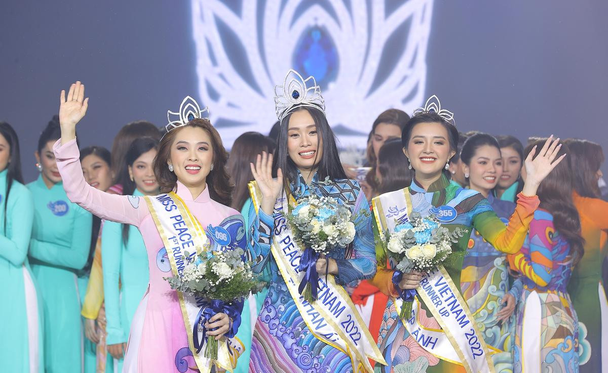 Top 3 Miss Peace Vietnam 2022. 